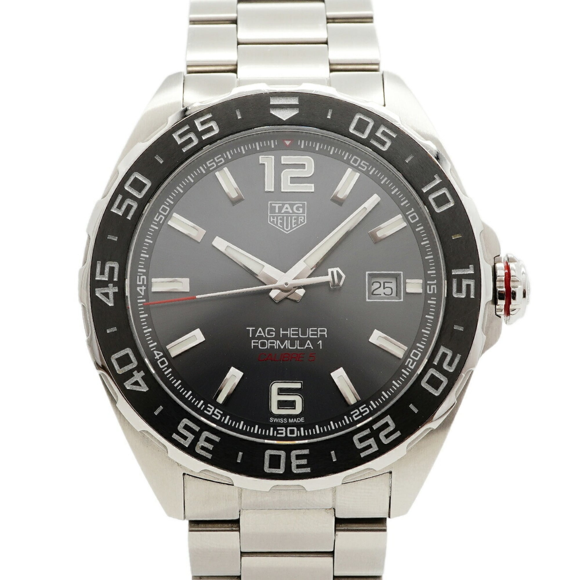 TAG Heuer Formula 1 Calibre 5 WAZ2011 Grey Dial Men\'s Watch