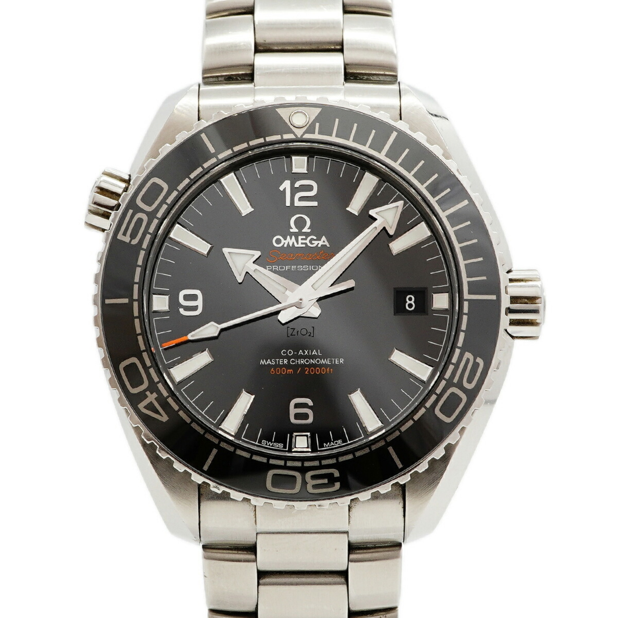 Omega Seamaster Planet Ocean 600M 215.30.44.21.01.001 Black Dial Men\'s Watch