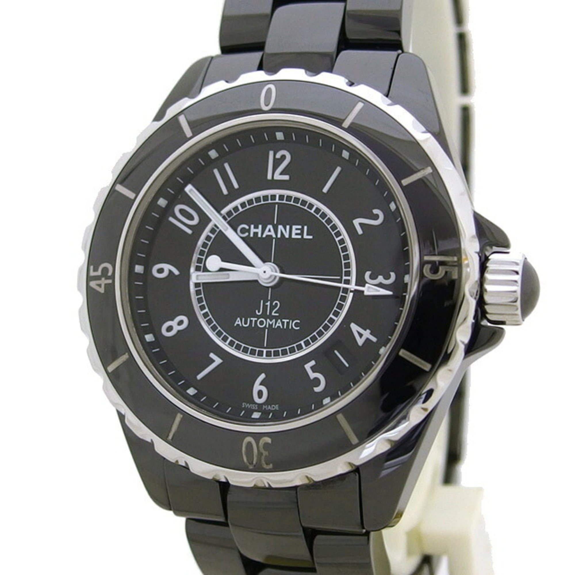 Chanel J12 H0685 Black Ceramic 38mm Men\'s Watch