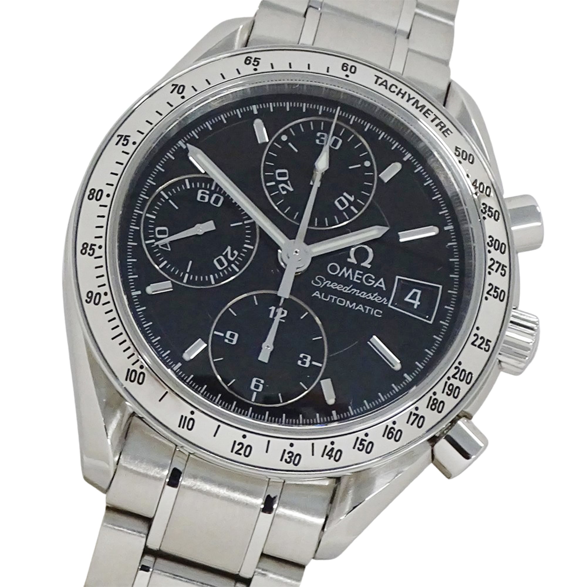Omega Speedmaster 3513.50 Men\'s Watch, Brand Name, Date, Chronograph, Automatic, Stainless Steel (S