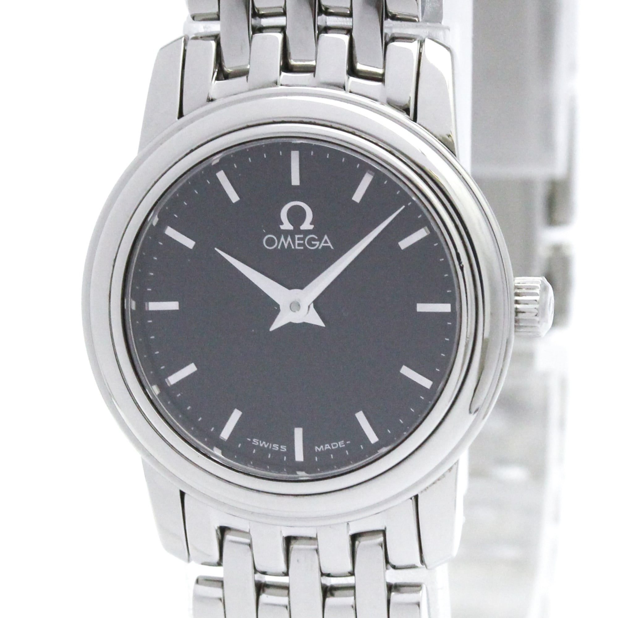 OMEGA De Ville Prestige Steel Quartz Ladies Watch 4570.51 Polished