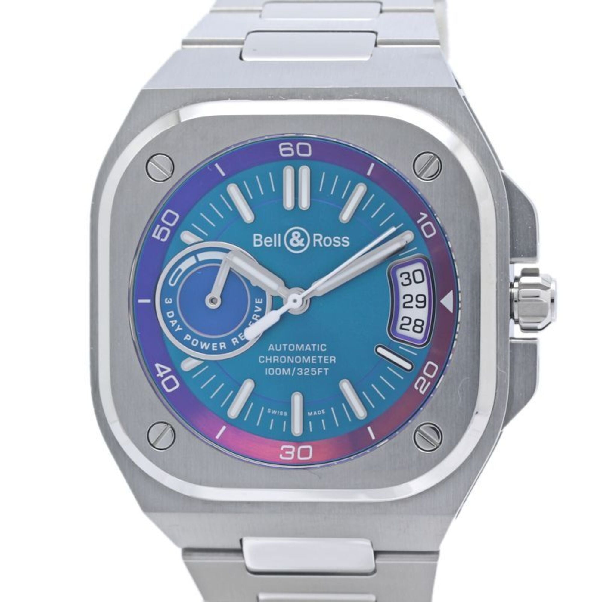 Bell & Ross BR-X5 Iridescent Boutique Limited Edition BRX5R-IRS-ST SST Men\'s Watch SS 40343