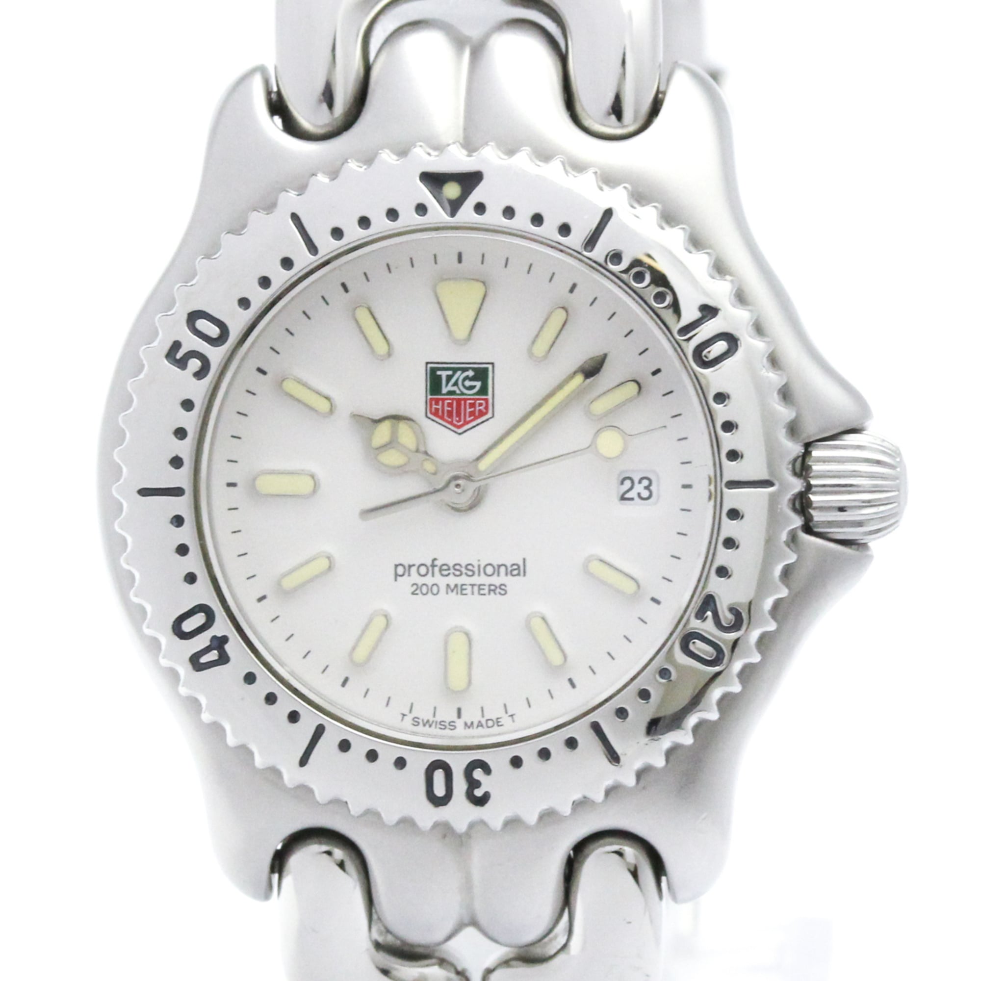 TAG HEUER Sel Professional 200M Steel Ladies Watch S99.015 Polished