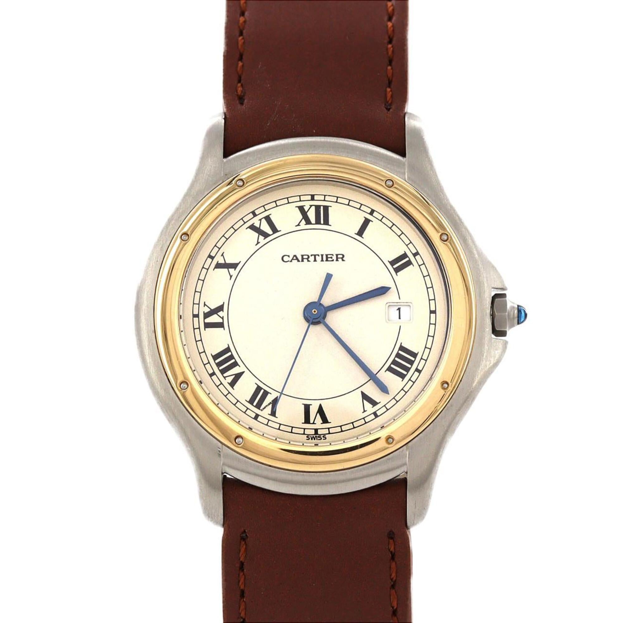 Cartier Panthre Cougar LM Two-Tone W350068A SSxYG Quartz Watch
