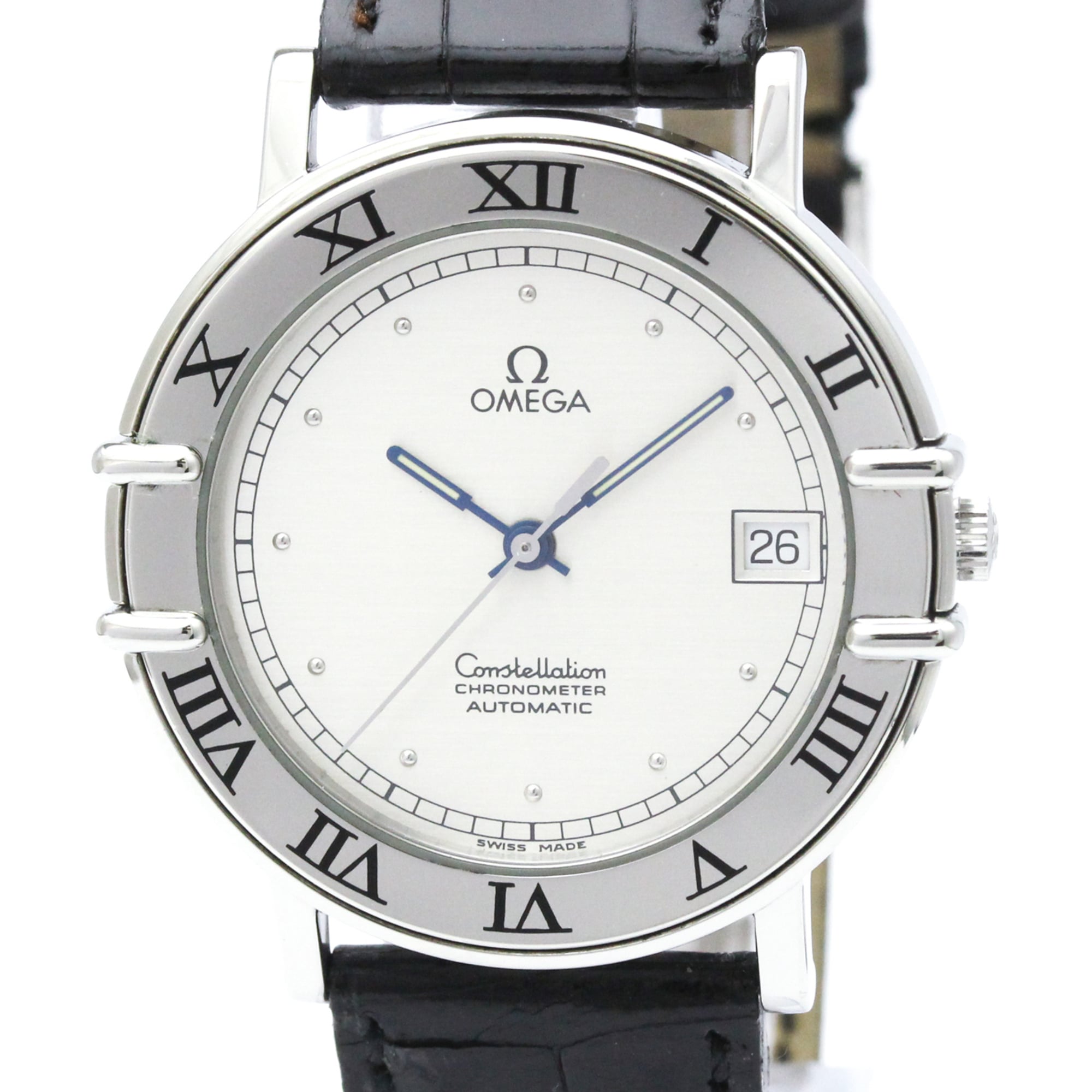 OMEGA Constellation Automatic Sapphire Back Watch 368.1075 Polished