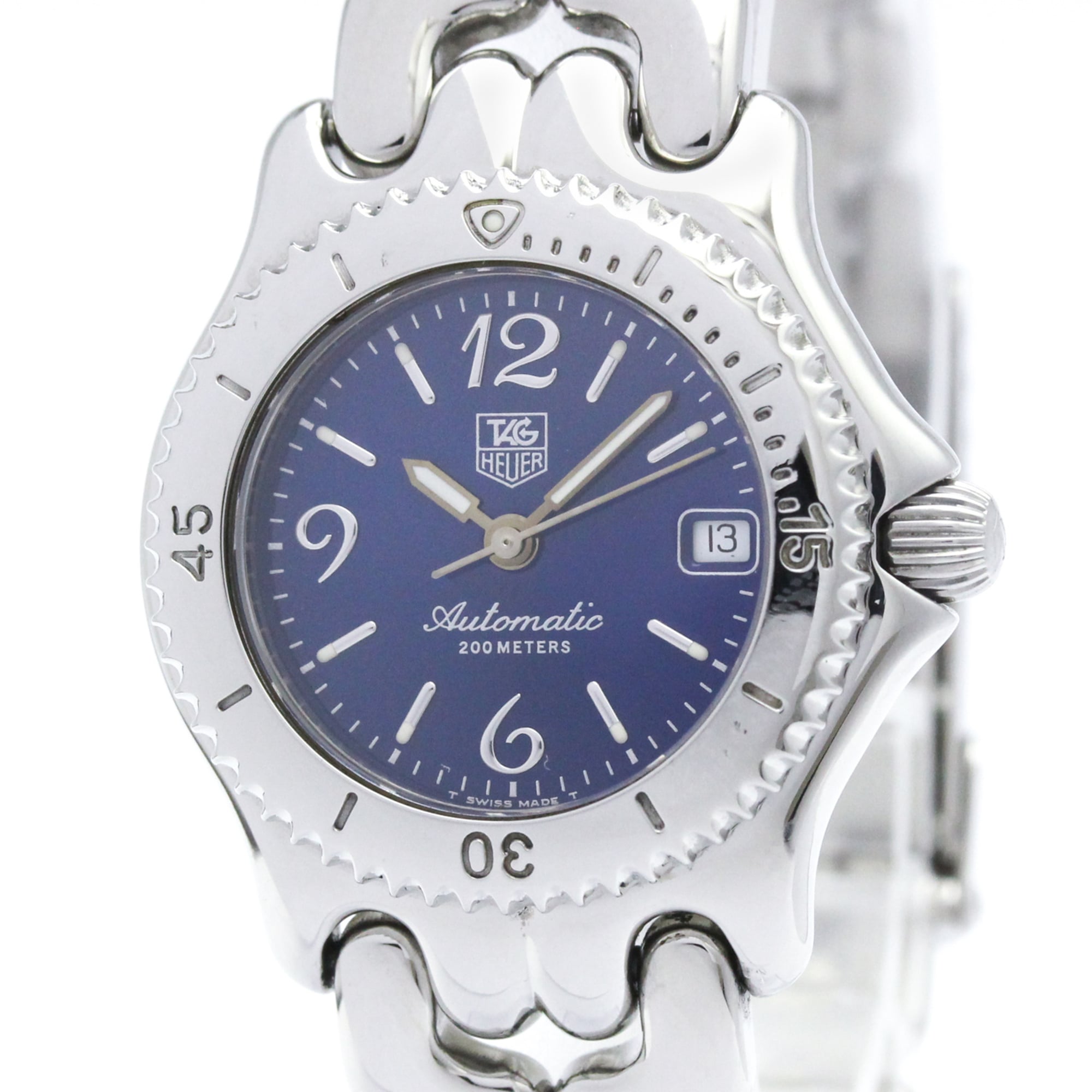 TAG HEUER Sel Professional 200M Steel Automatic Ladies Watch WG2311 Polished