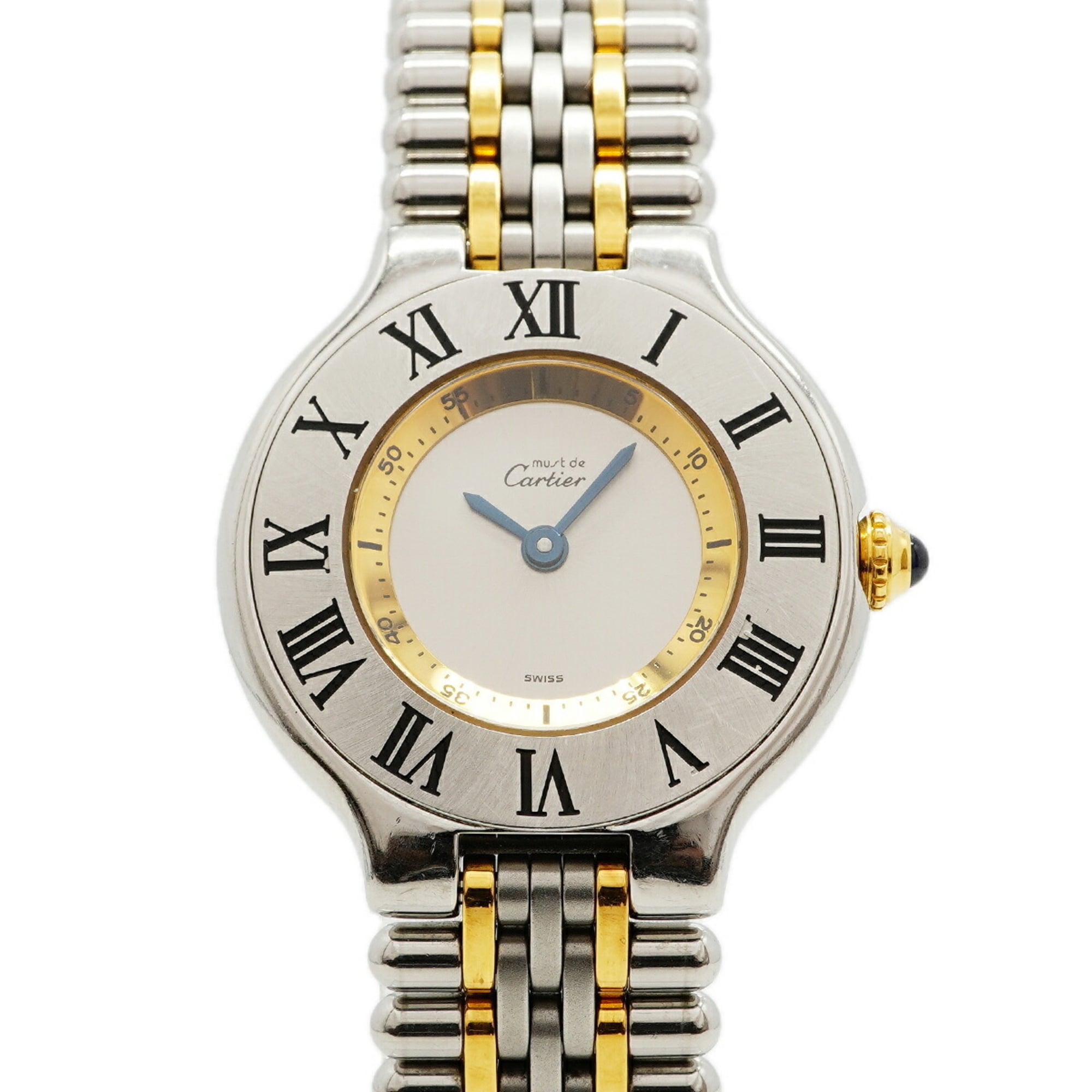 Cartier Must 21 SM W10075F4 Silver Dial Women\'s Watch