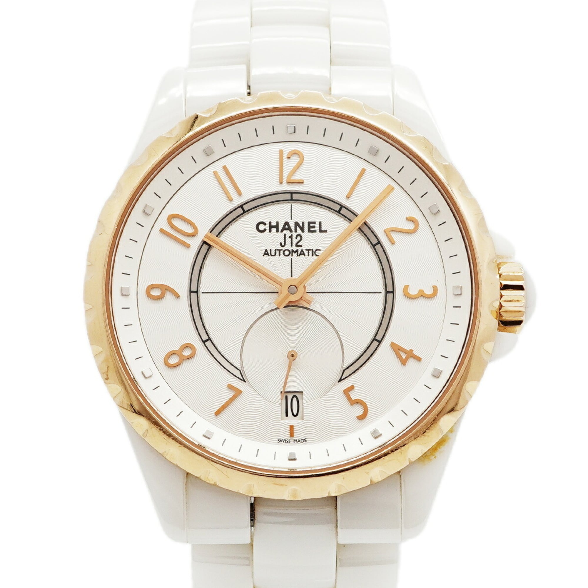 Chanel J12-365 H3839 Silver Dial Watch (Men\'s & Women\'s)