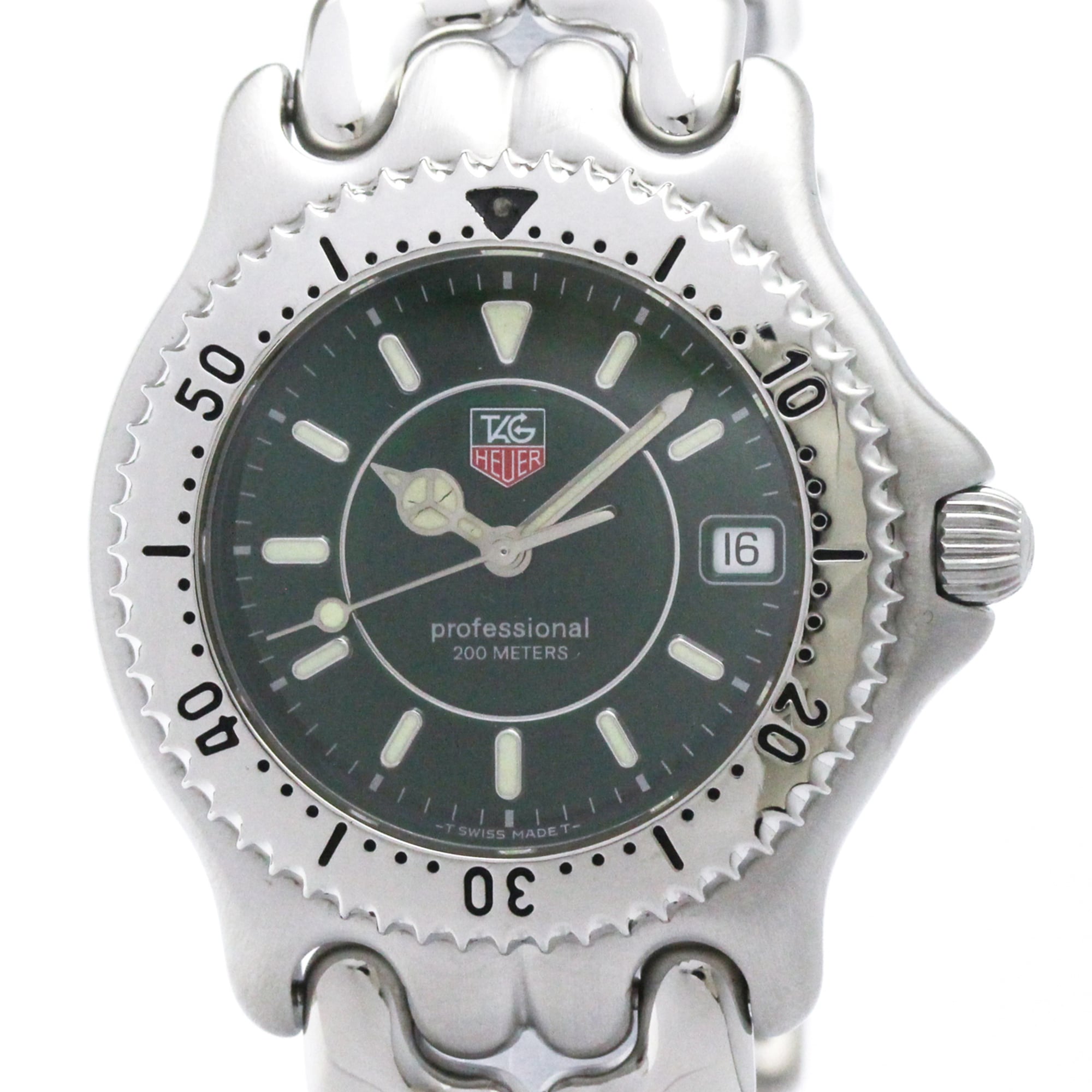 TAG HEUER Sel Professional 200M Quartz Mens Watch WG111E Polished