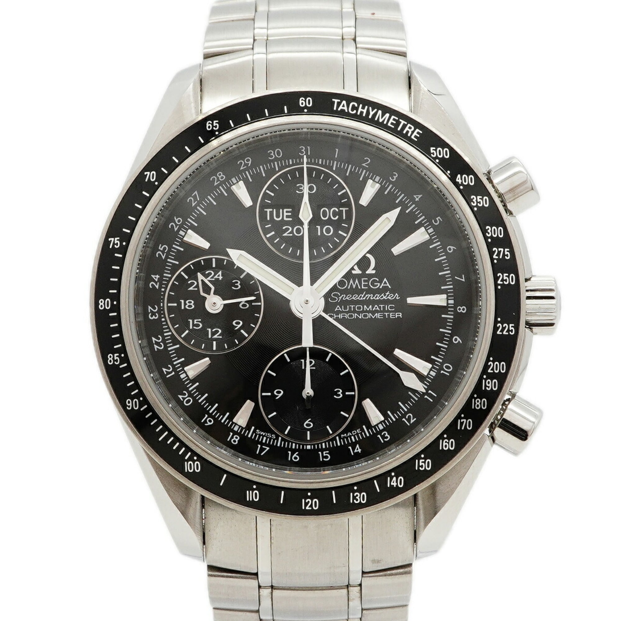 Omega Speedmaster Triple Calendar 3220.50 Black Dial Men\'s Watch