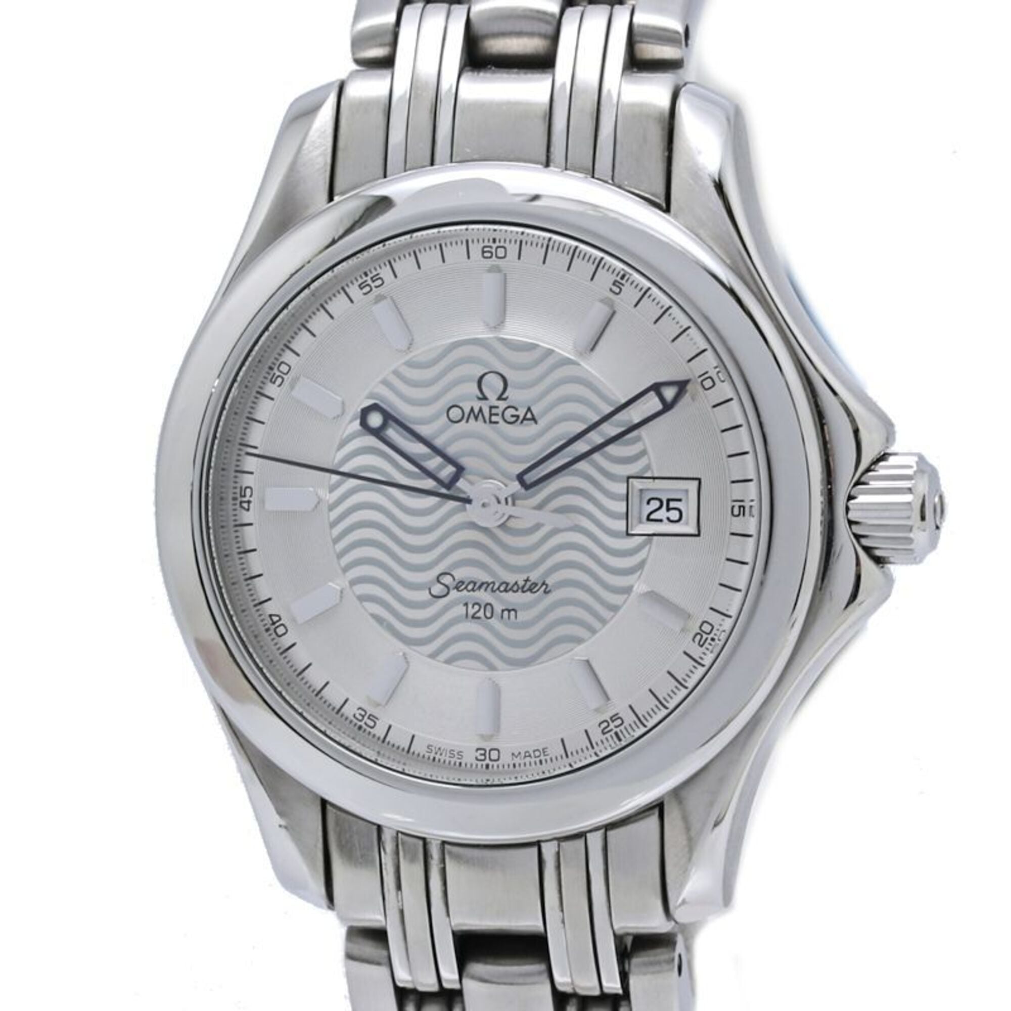 OMEGA Seamaster 120m 2571.31.00 Women\'s Watch Stainless Steel 40565
