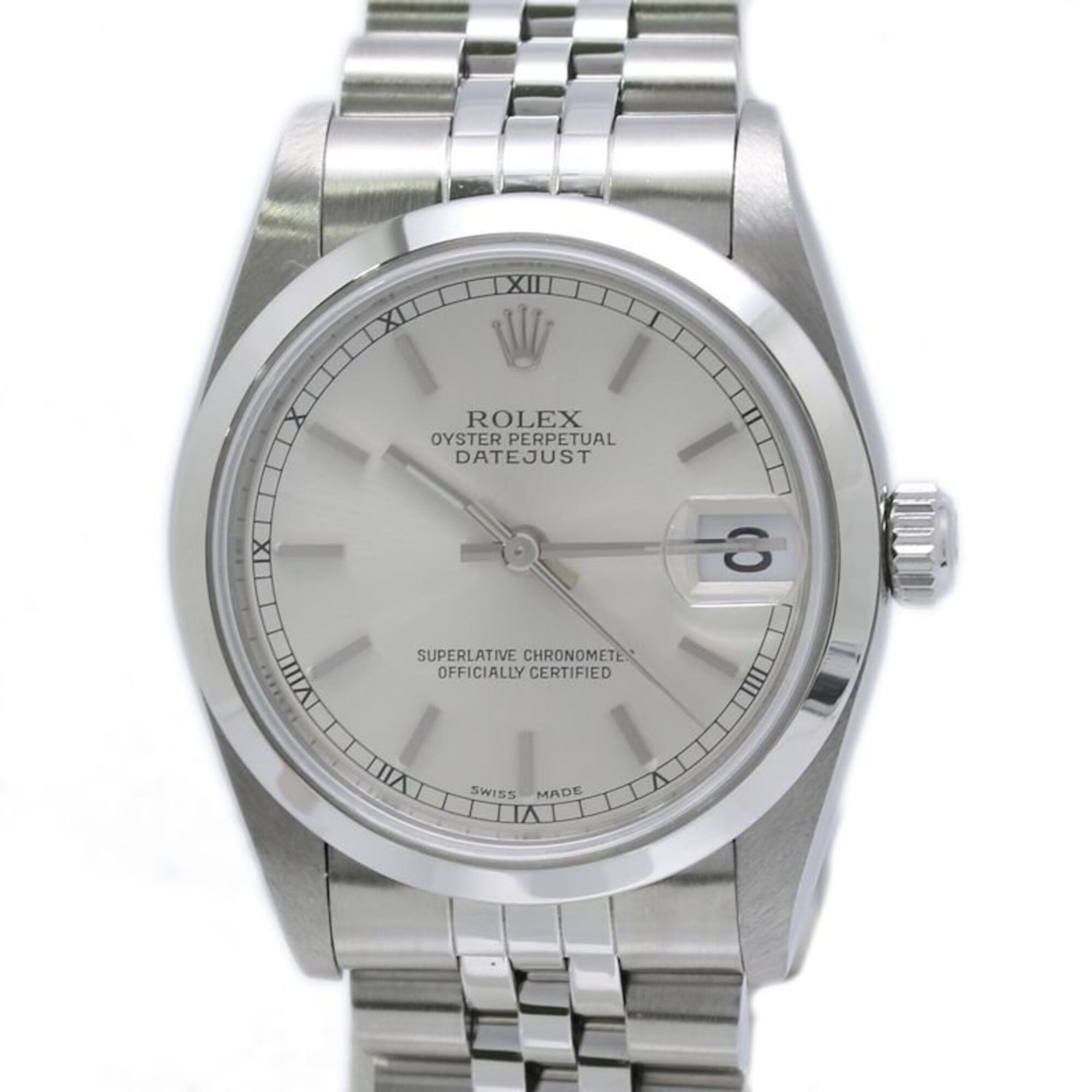 ROLEX Datejust Jubilee Bracelet 78240 Watch, Boys\' Size, Stainless Steel, 40462