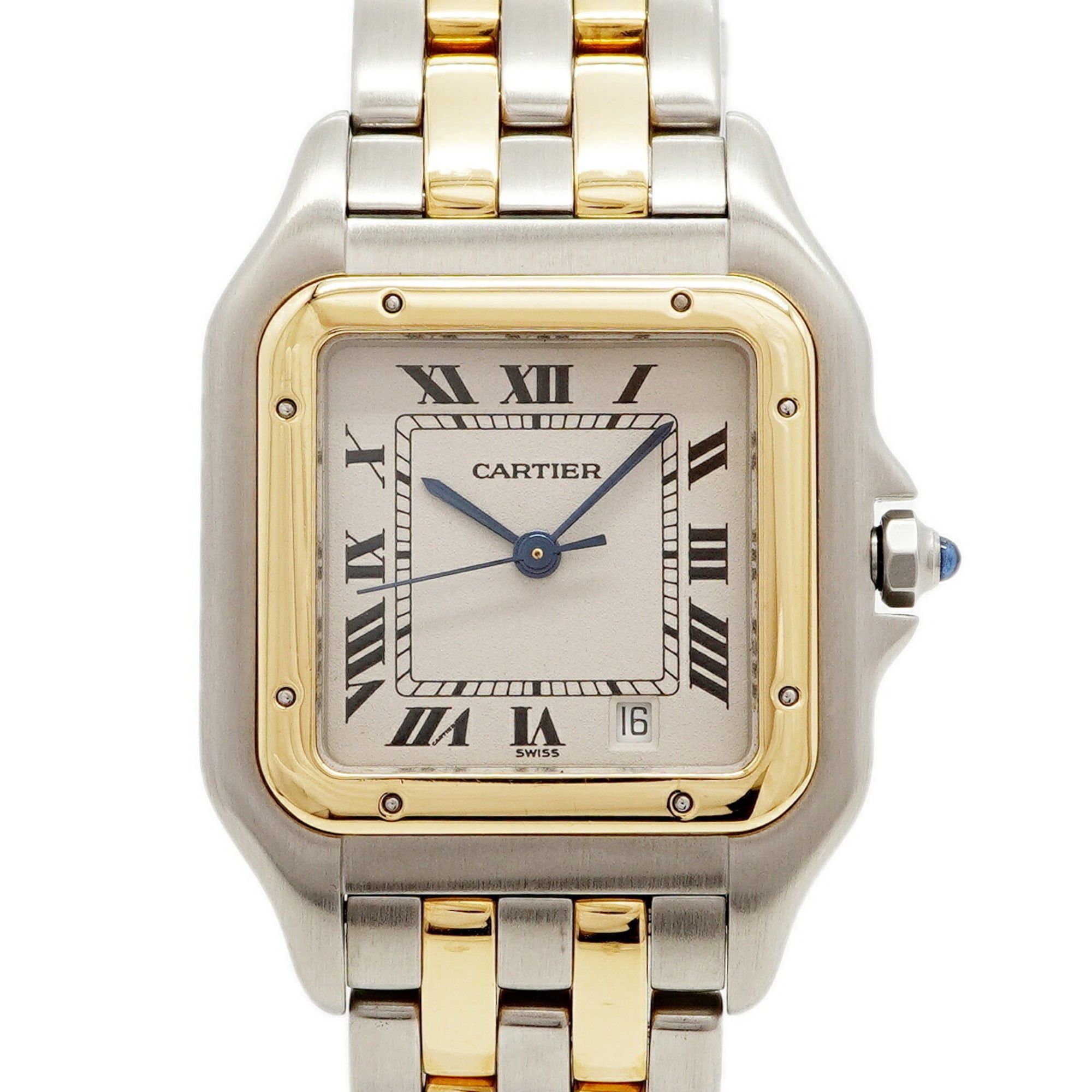 Cartier Panthre MM 2-Row 187949 Ivory Dial Women\'s Watch