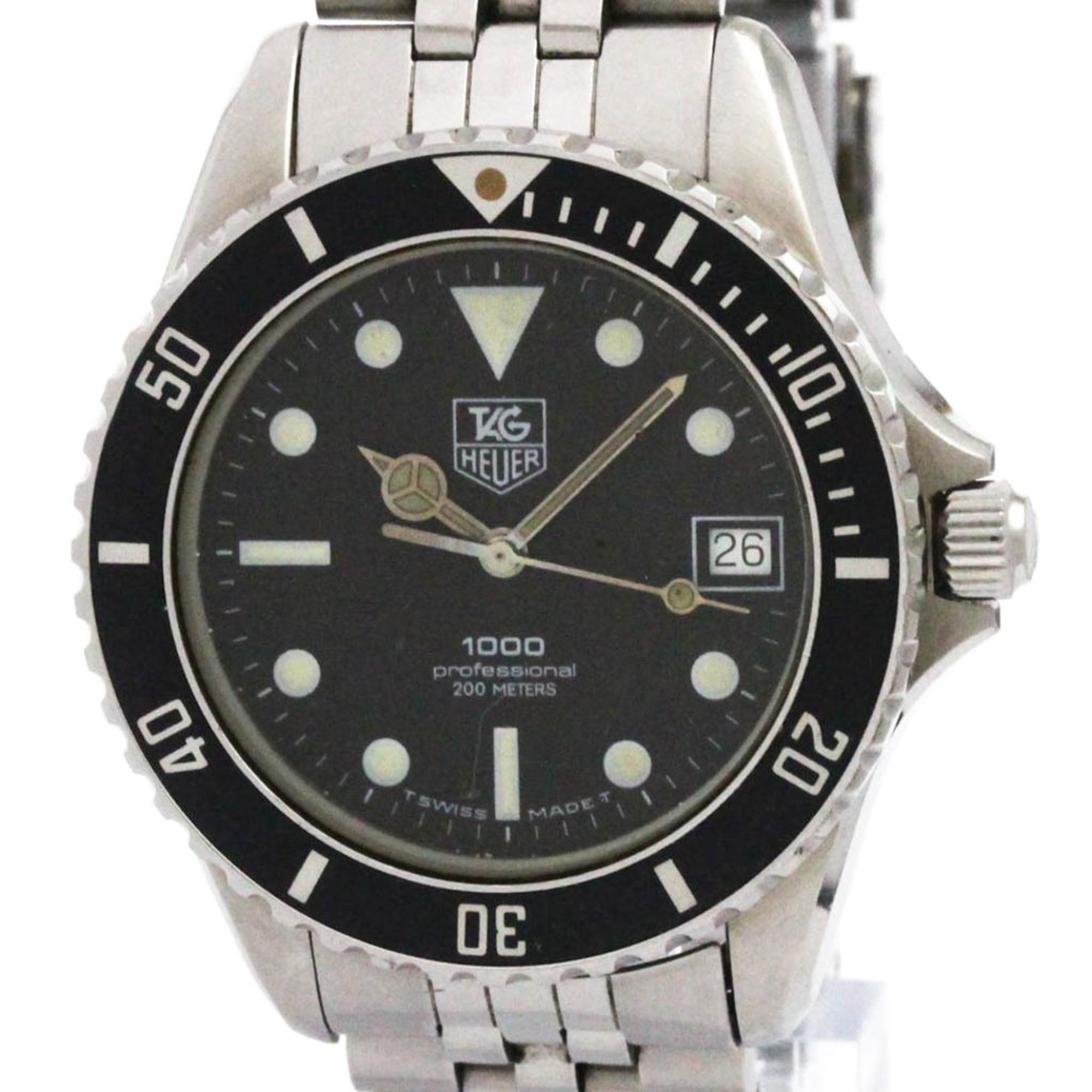 TAG HEUER 1000 Stainless Steel Quartz Mens Watch 980.013