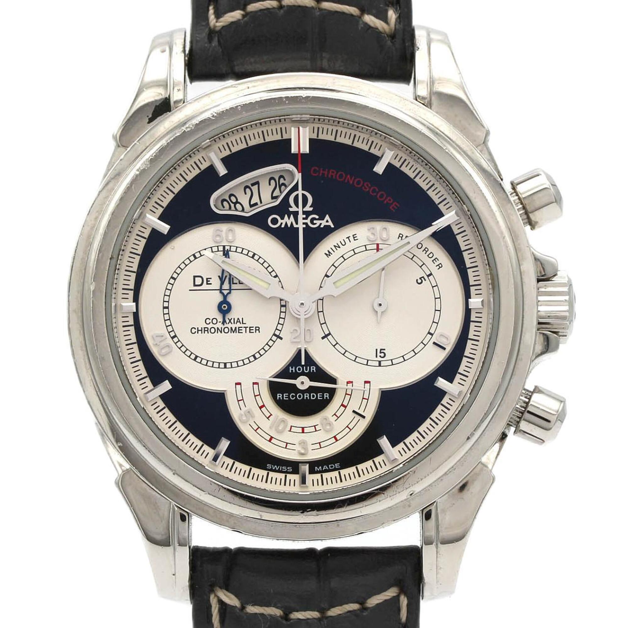 Omega De Ville Co-Axial Chronoscope 4850.50.31 Stainless Steel Automatic Watch