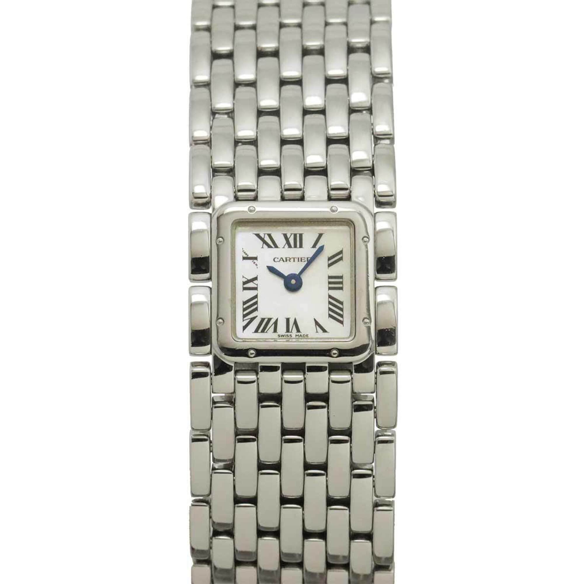 Cartier Panthre Ruban W61001T9 Women\'s Watch White Shell Quartz