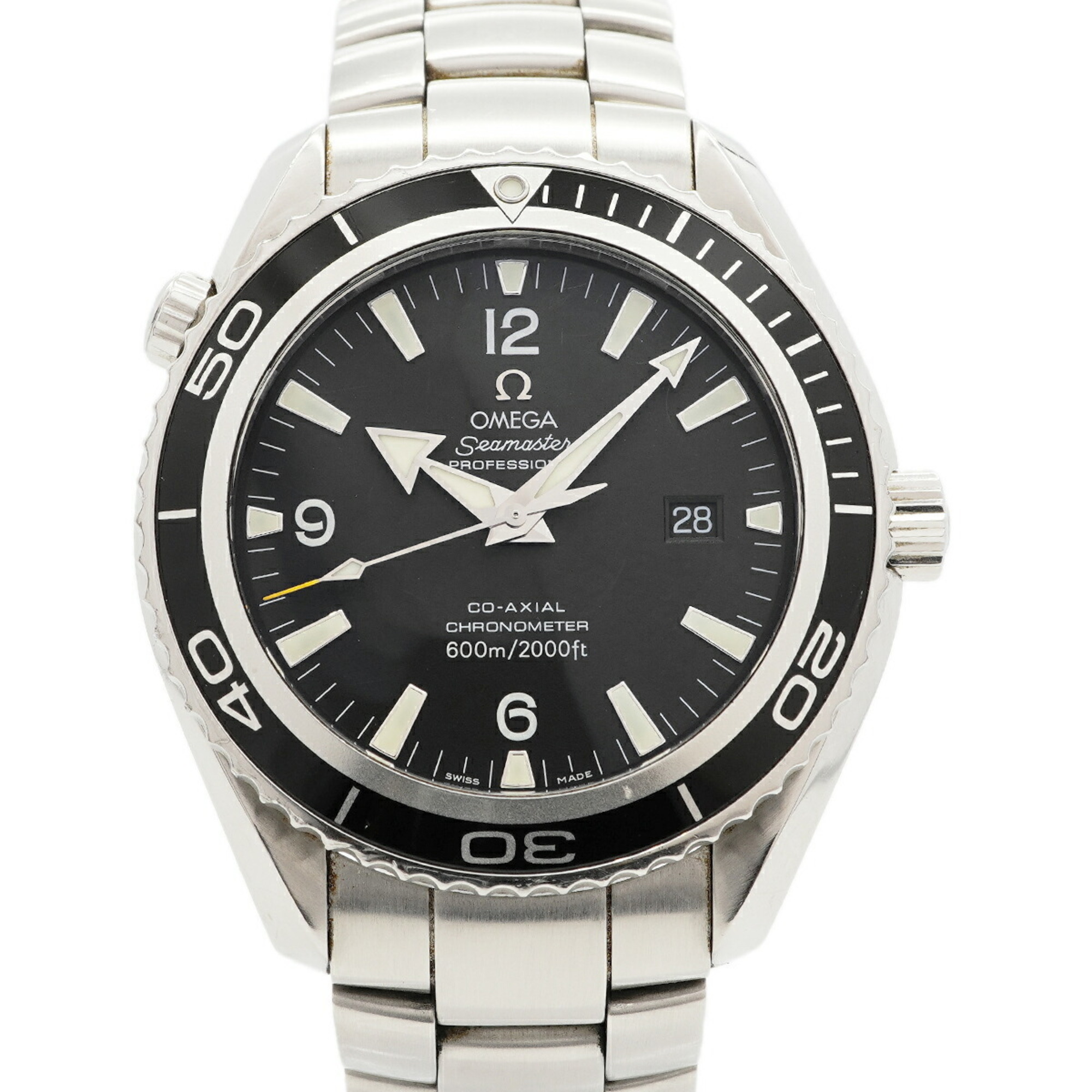 Omega Seamaster 600 Planet Ocean 2200.50 Black Dial Men\'s Watch