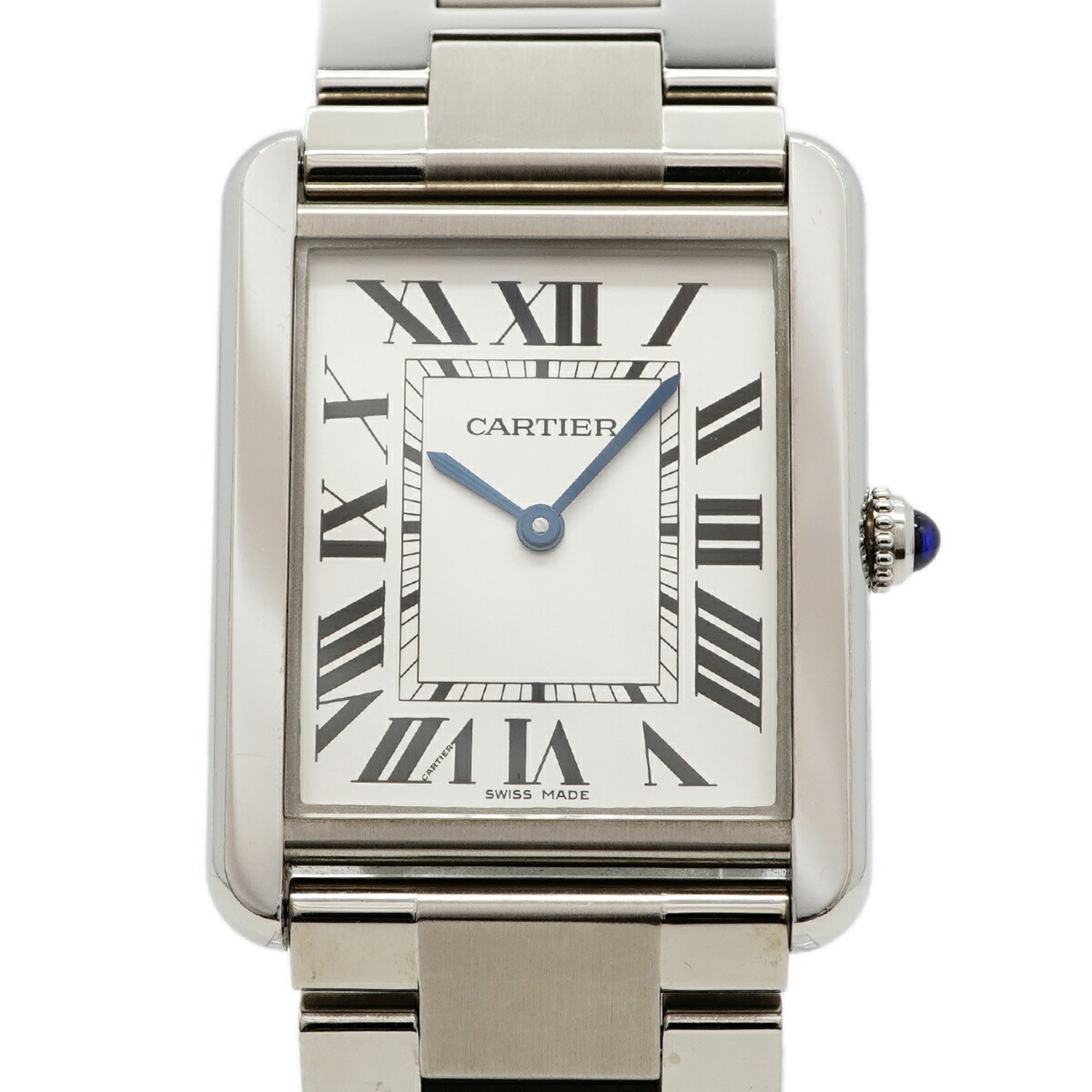 Cartier Tank Solo LM W5200014 Silver Dial Watch (Men\'s & Women\'s)