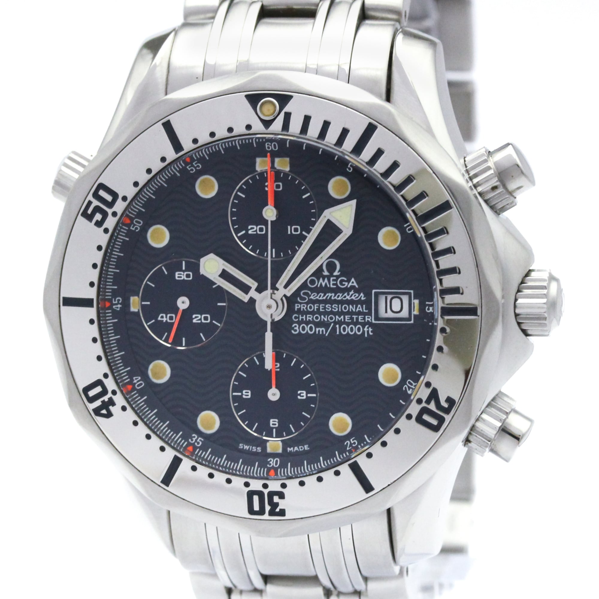 OMEGA Seamaster Professional 300M Chronograph Watch 2598.80 Polished