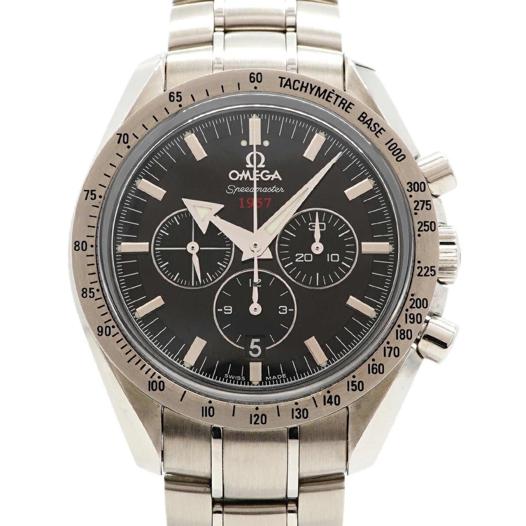 Omega Speedmaster Broad Arrow 1957 321.10.42.50.01.001 Black Dial Men\'s Watch