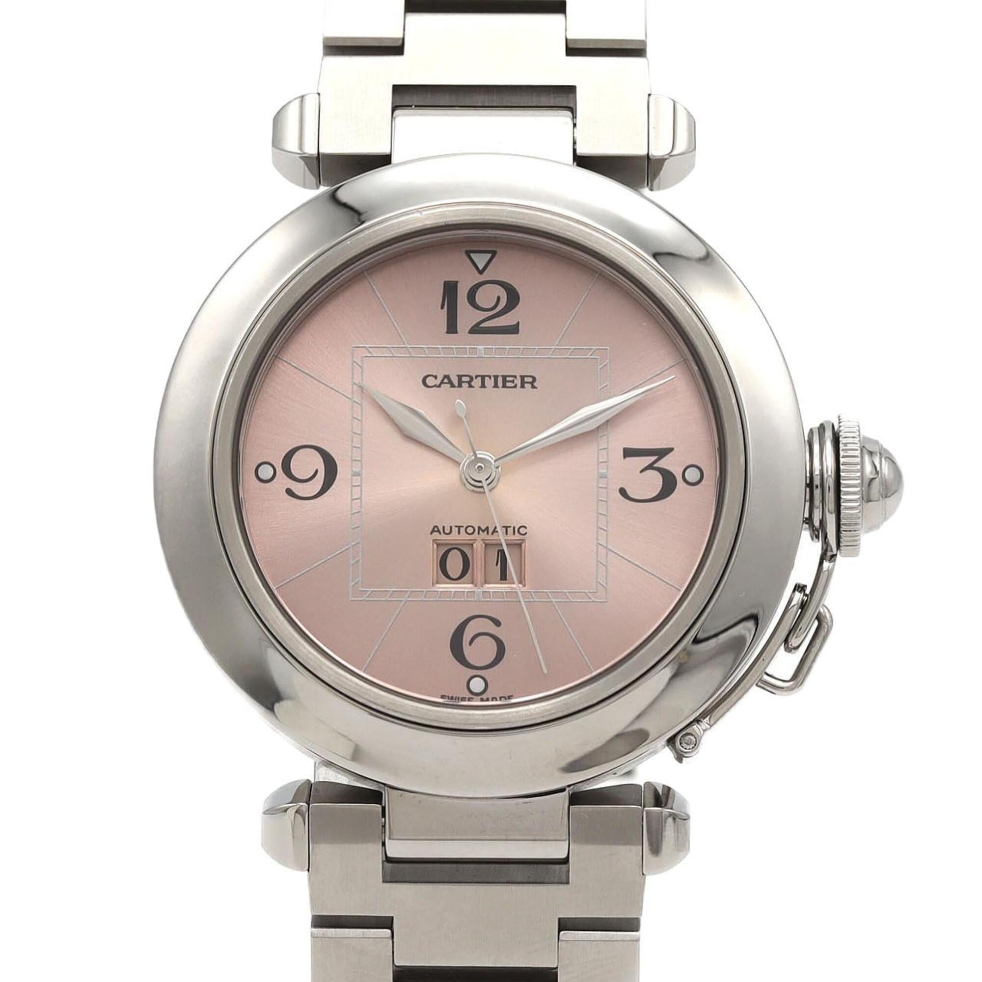 Cartier Pasha C Grande Date W31058M7 Stainless Steel Automatic Watch