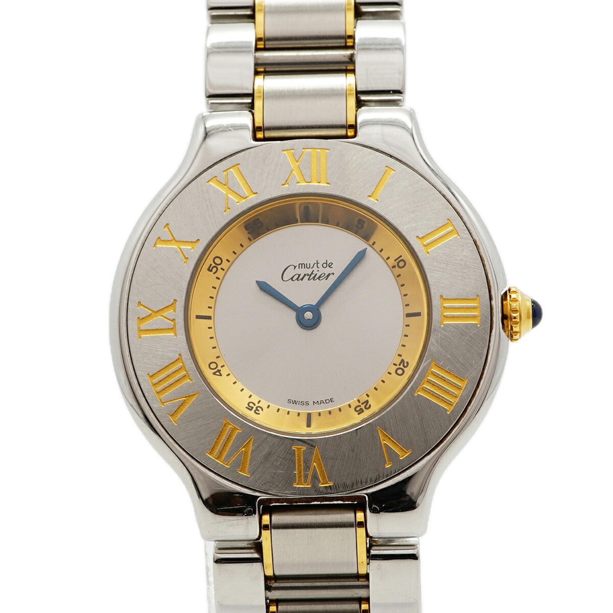 Cartier Must 21 LM W10072R6 Silver Dial Watch (Men\'s & Women\'s)