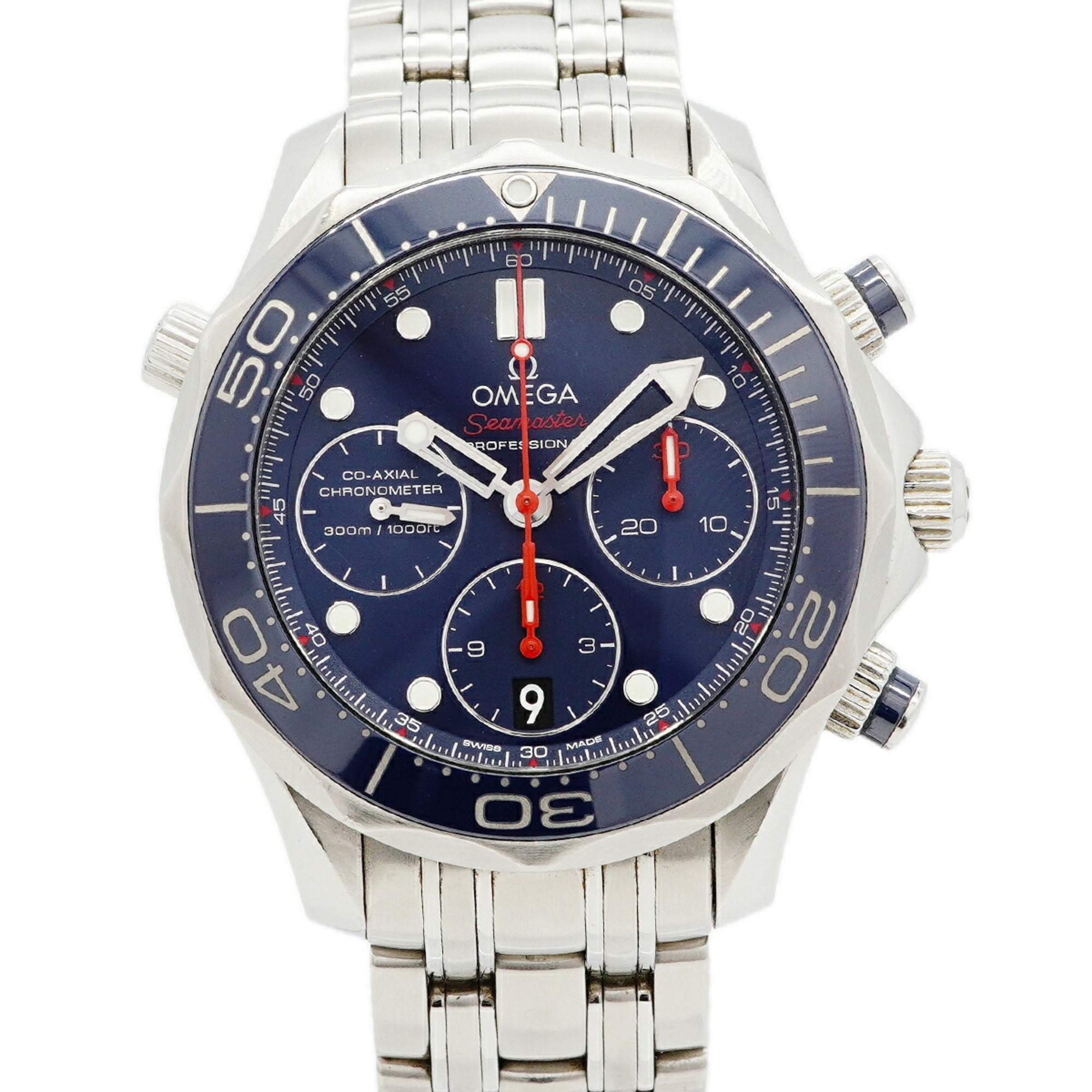 Omega Seamaster Diver 300M Co-Axial 212.30.42.50.03.001 Navy Dial Men\'s Watch