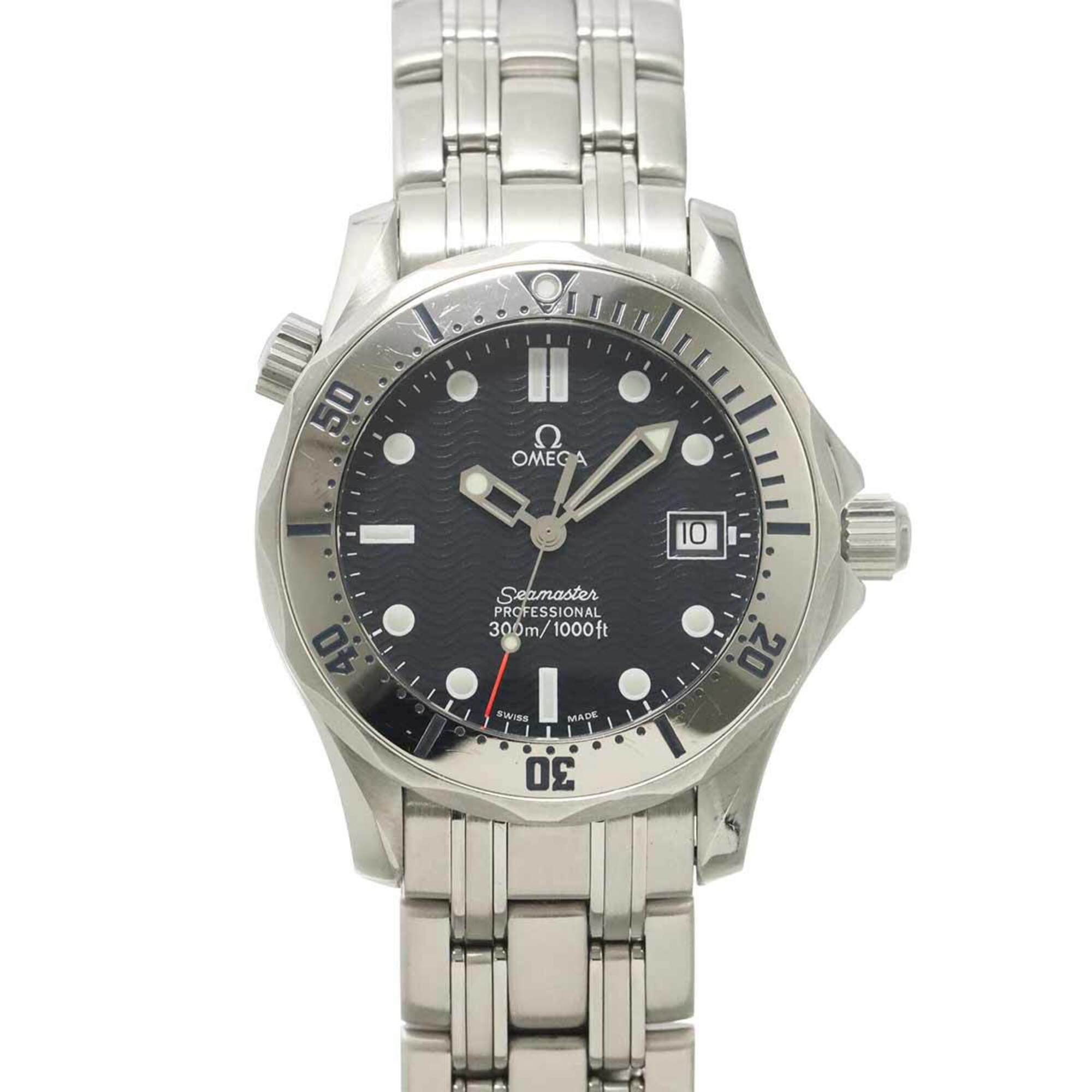 Omega Seamaster Professional 2562 80 Boys\' Watch, Date, Navy, Quartz Watch