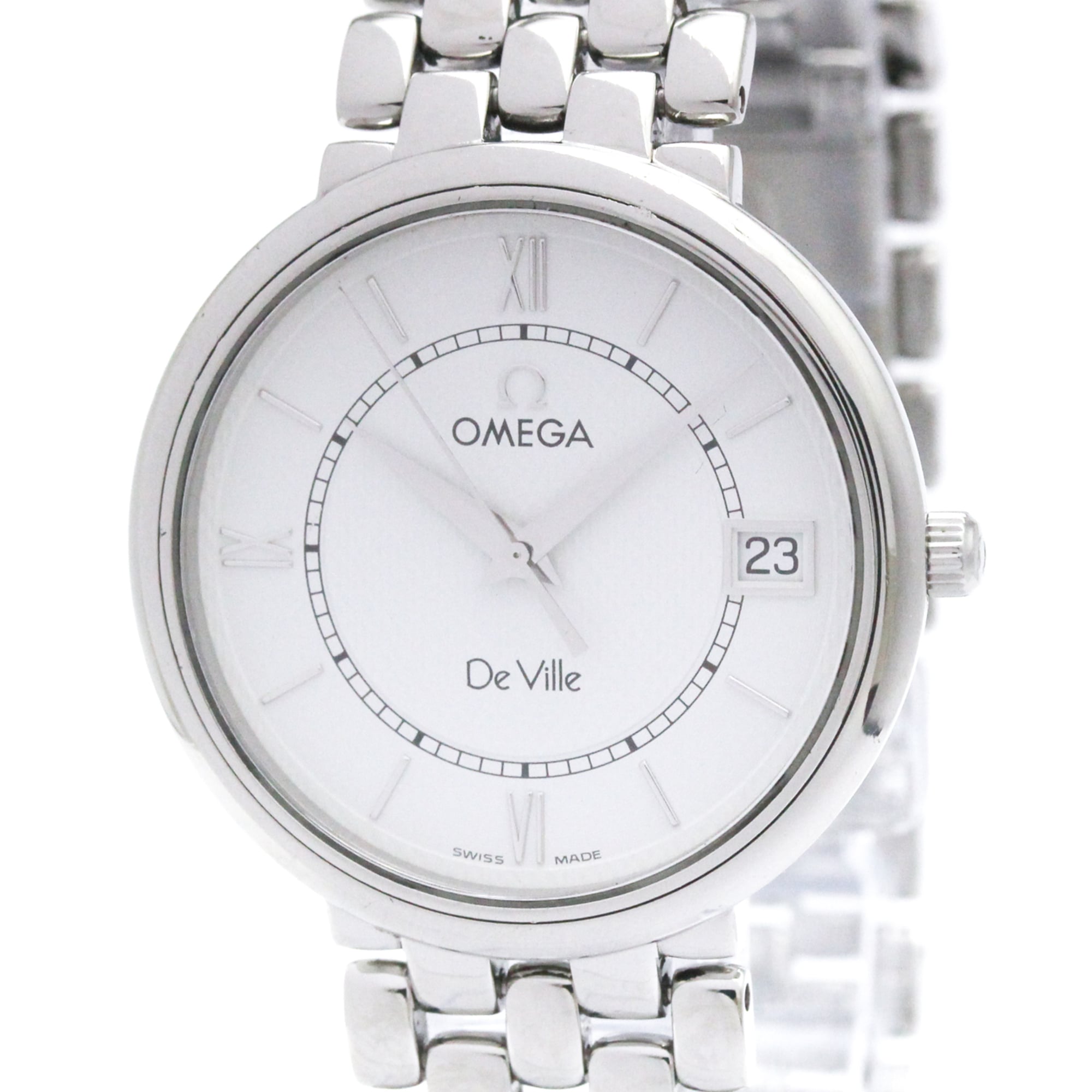 OMEGA De Ville Prestige Steel Quartz Mens Watch 7514.31 Poli2hed