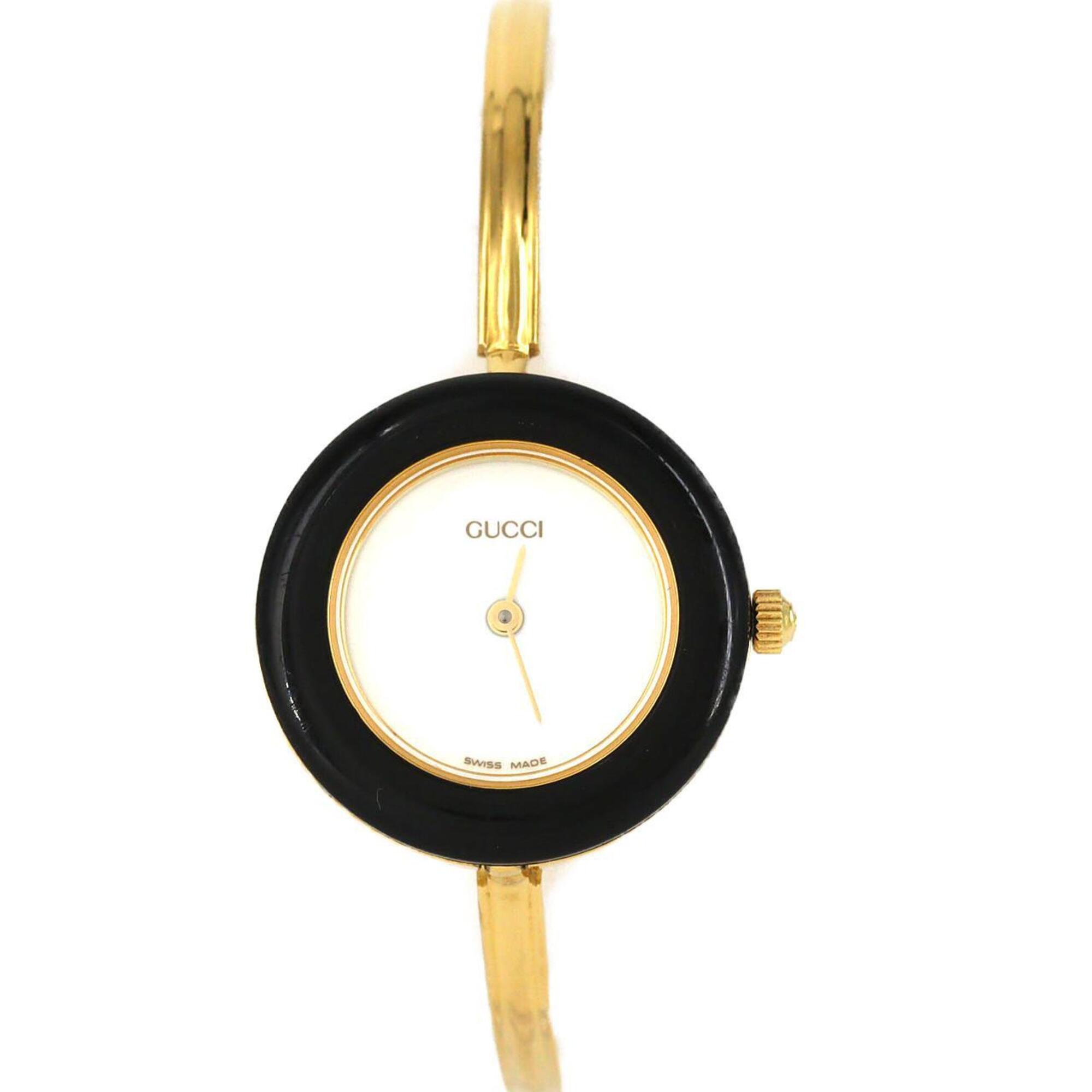 Gucci Change Ring GP Medium Size 11 12.2 Quartz Watch