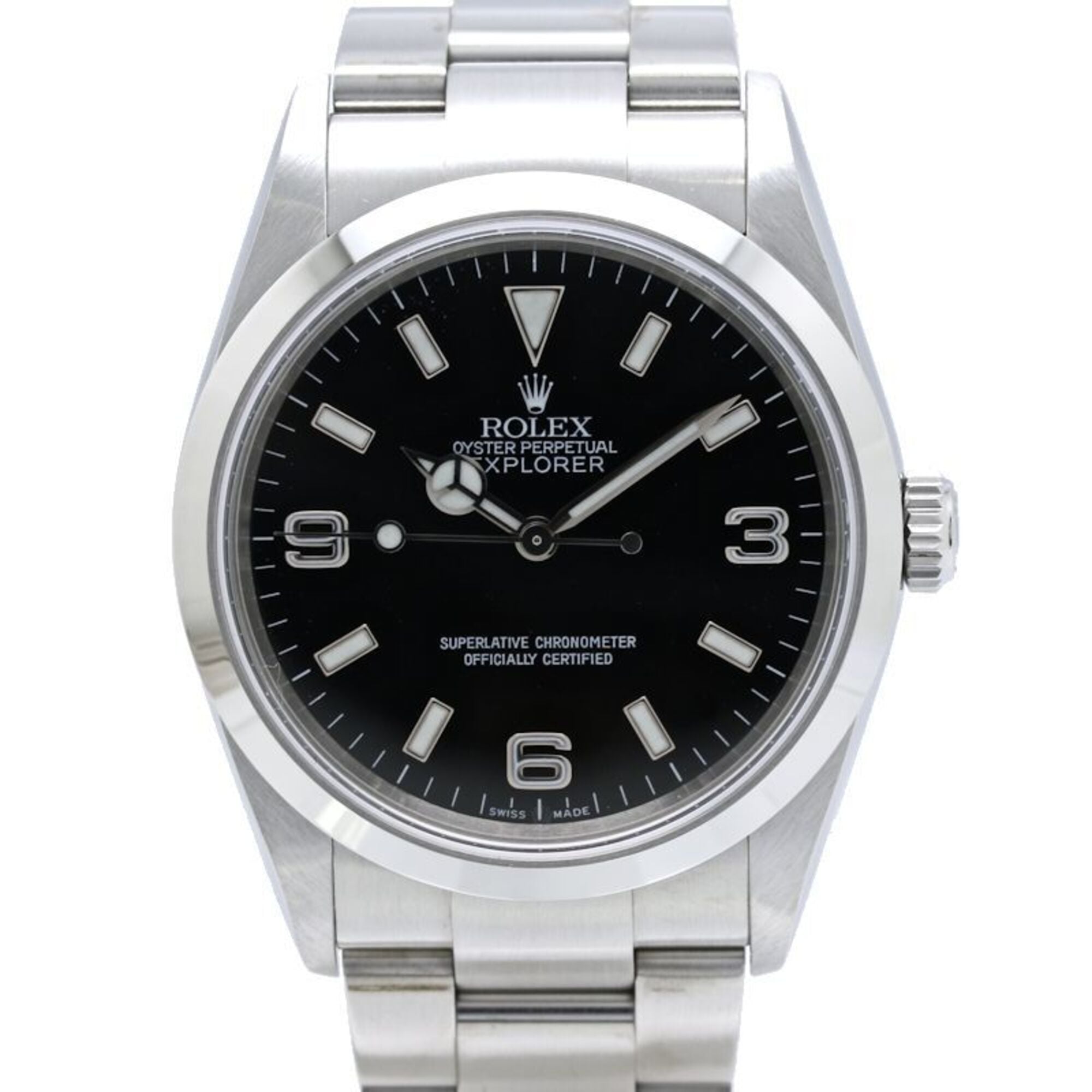 ROLEX Explorer 1 114270 Men\'s Watch, Stainless Steel, 40459