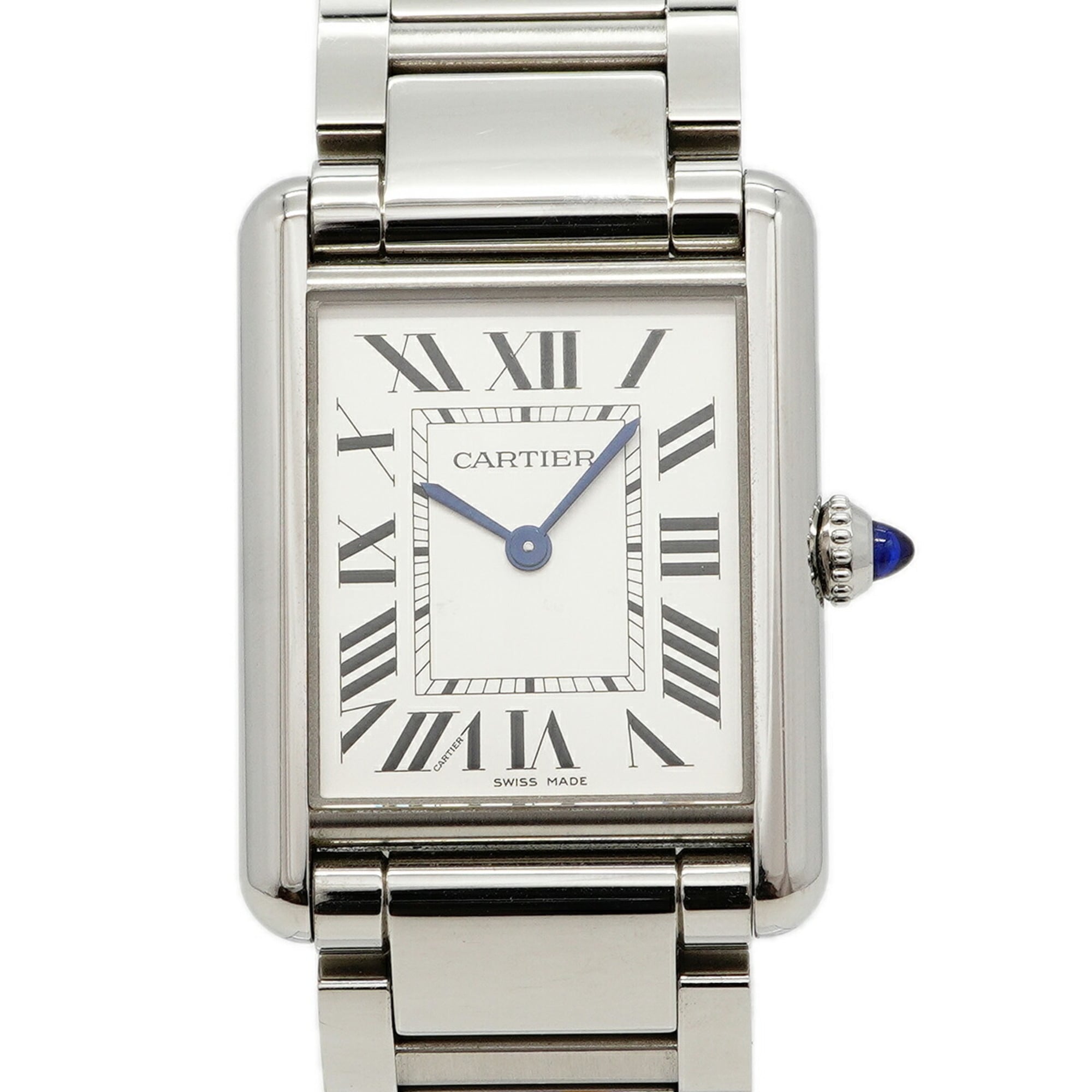 Cartier Tank Must LM WSTA0052 Silver Dial Watch (Men\'s & Women\'s)
