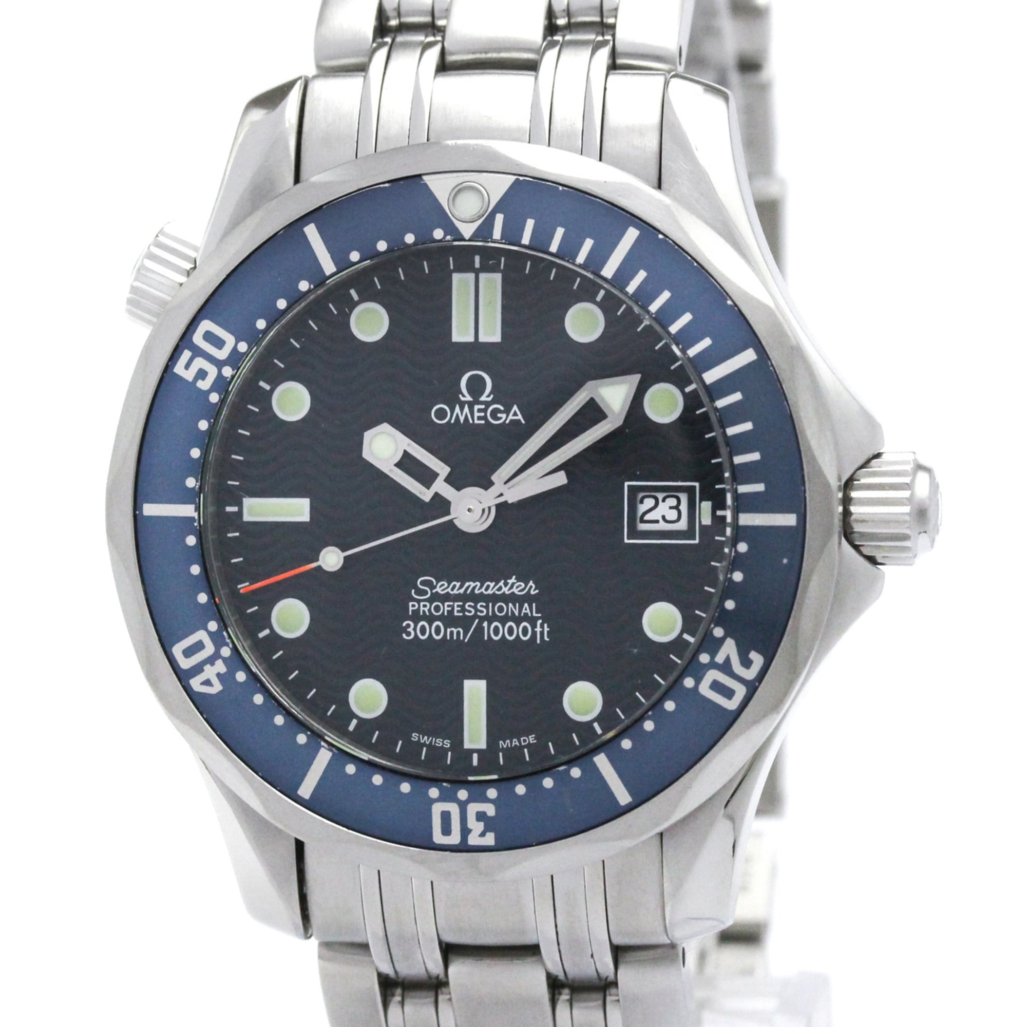 OMEGA Seamaster Professional 300M Steel Mid Size Watch 2561.80 Polished