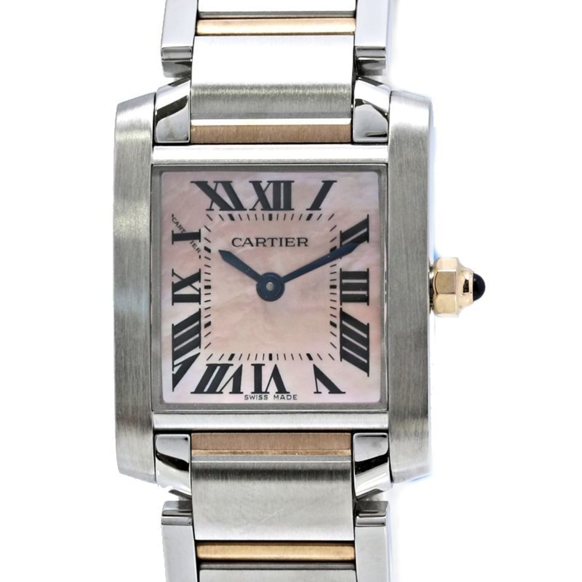 CARTIER Tank Franaise SM W51027Q4 Women\'s Watch SSx18KPG 40559