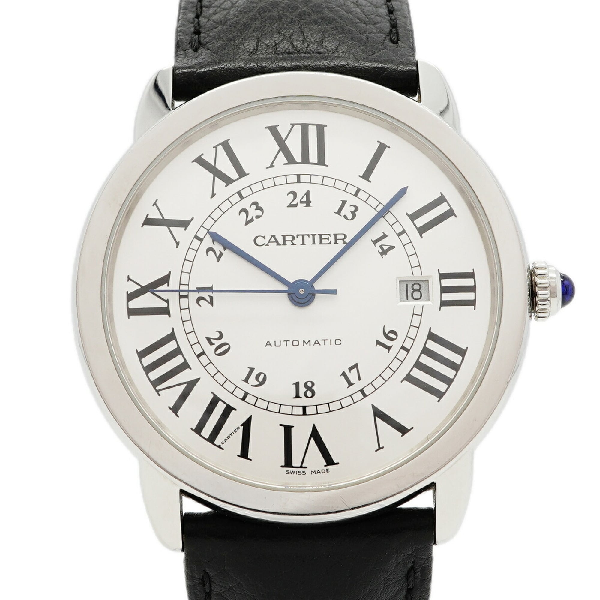 Cartier Ronde Solo XL WSRN0022 Silver Dial Men\'s Watch