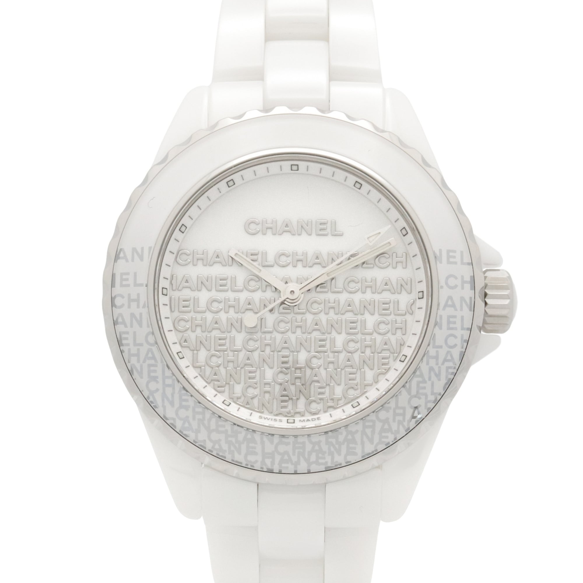 Chanel J12 Wanted de Watch, Ceramic, Ladies, White, H7419