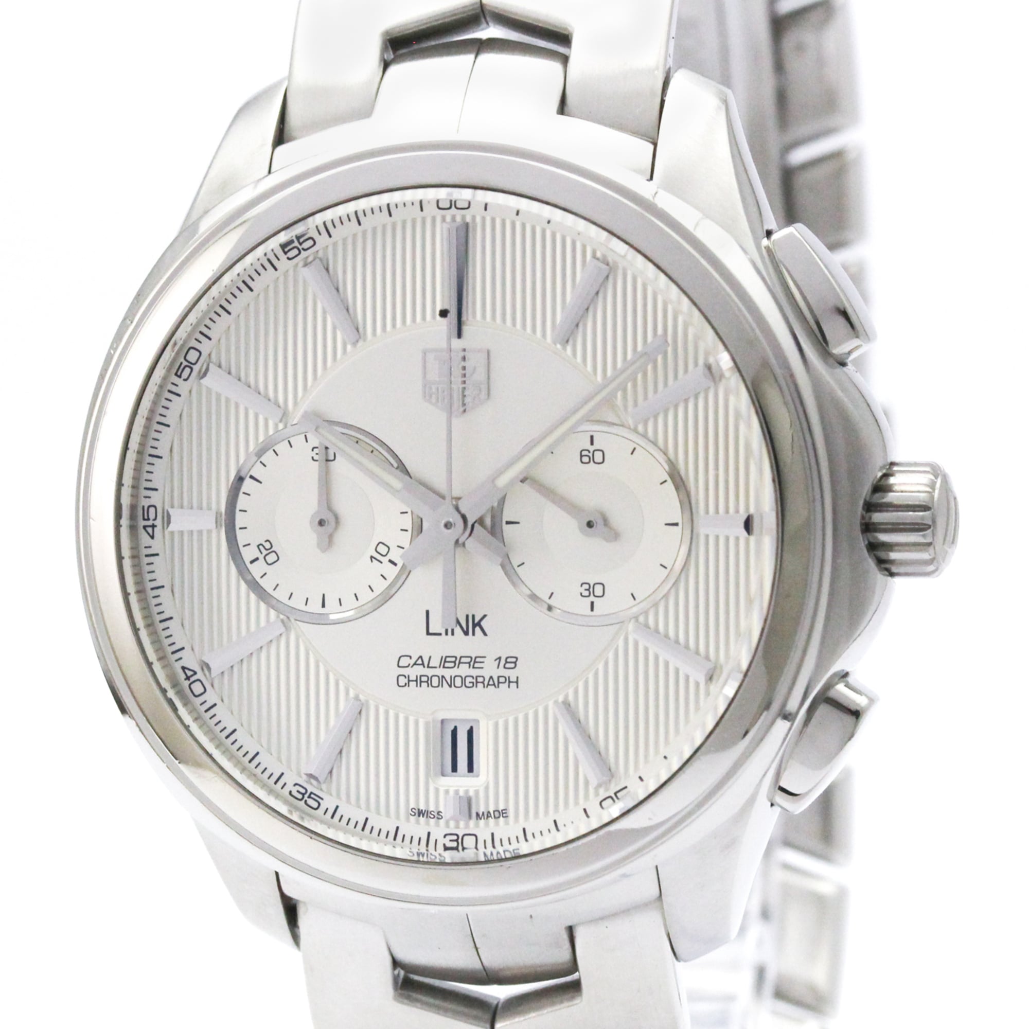 TAG HEUER Link Calibre 18 Chronograph Automatic Watch CAT2111 Polished