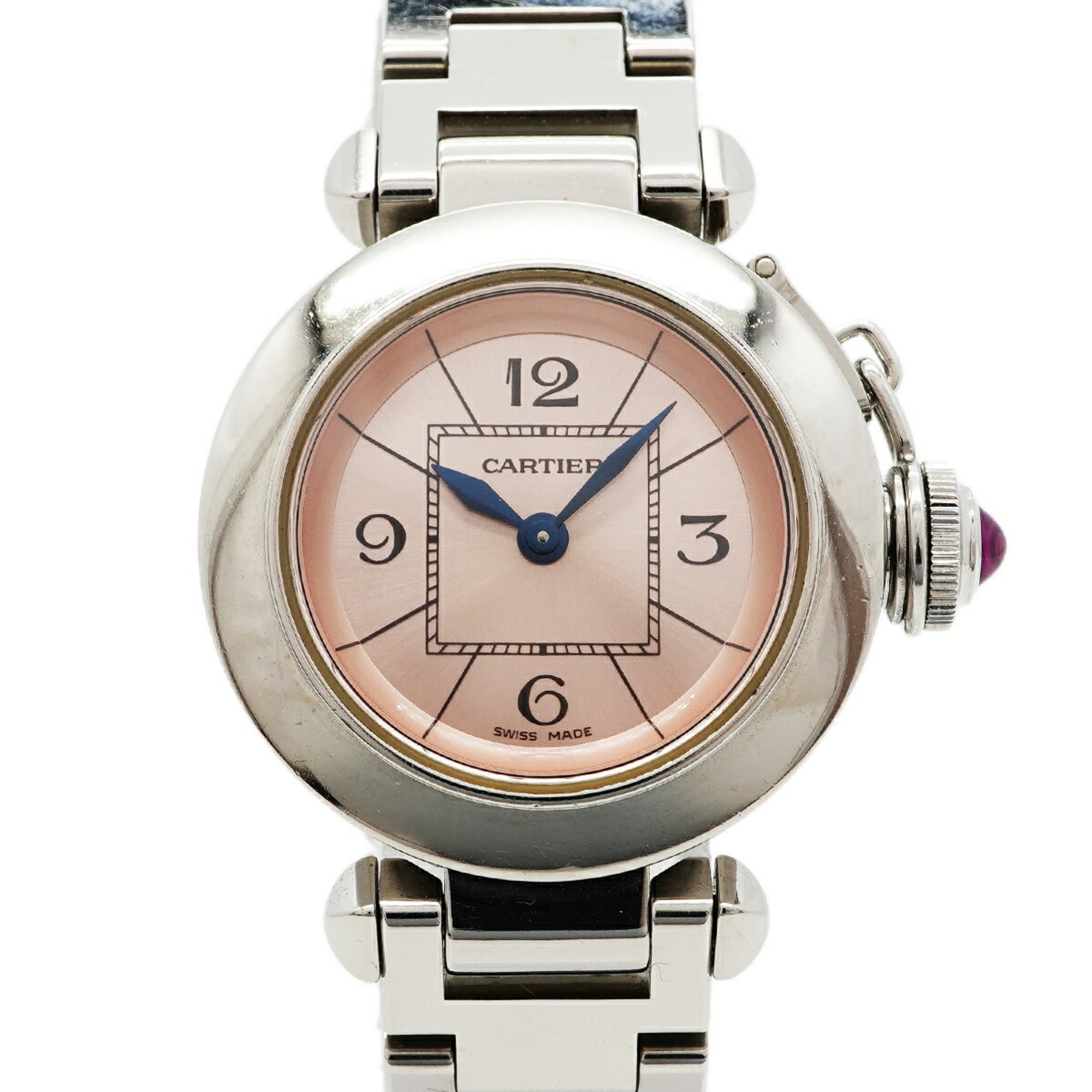 Cartier Miss Pasha W3140008 Pink Dial Women\'s Watch