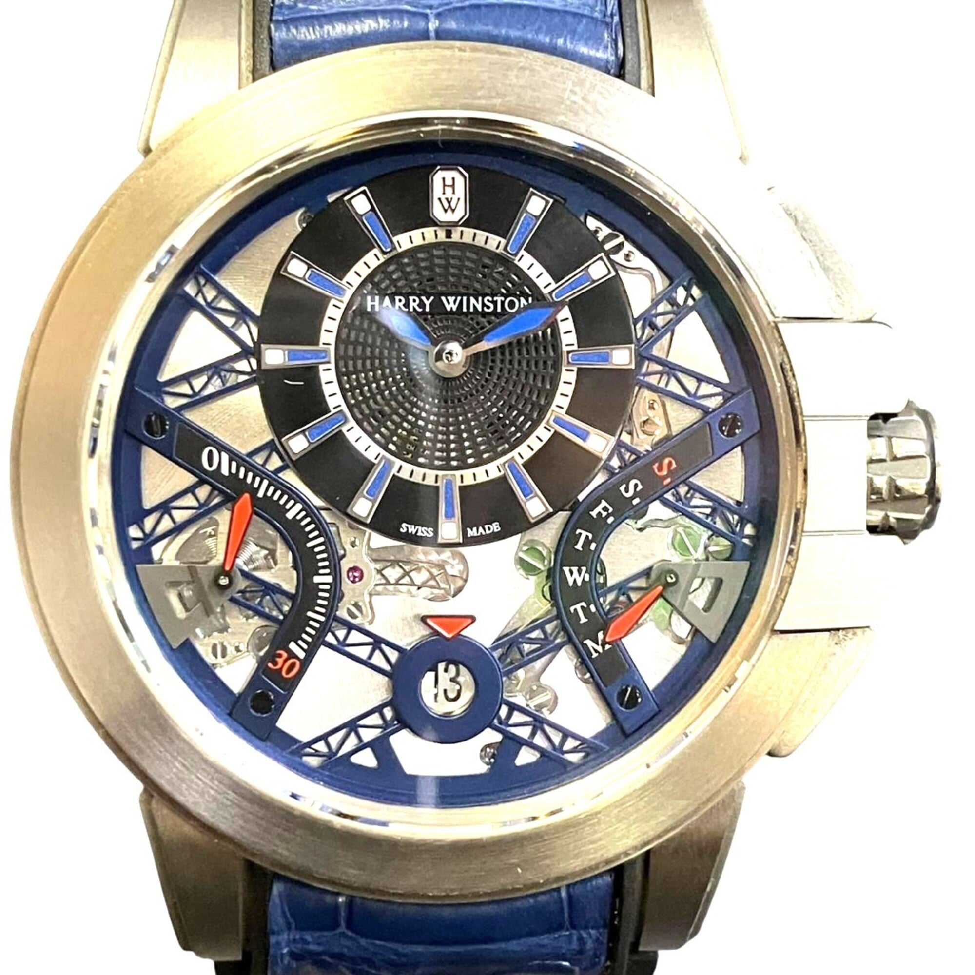 Harry Winston Ocean Project Z10, Limited Edition of 300 Pieces Worldwide, Total Weight 99.8g, Genuin