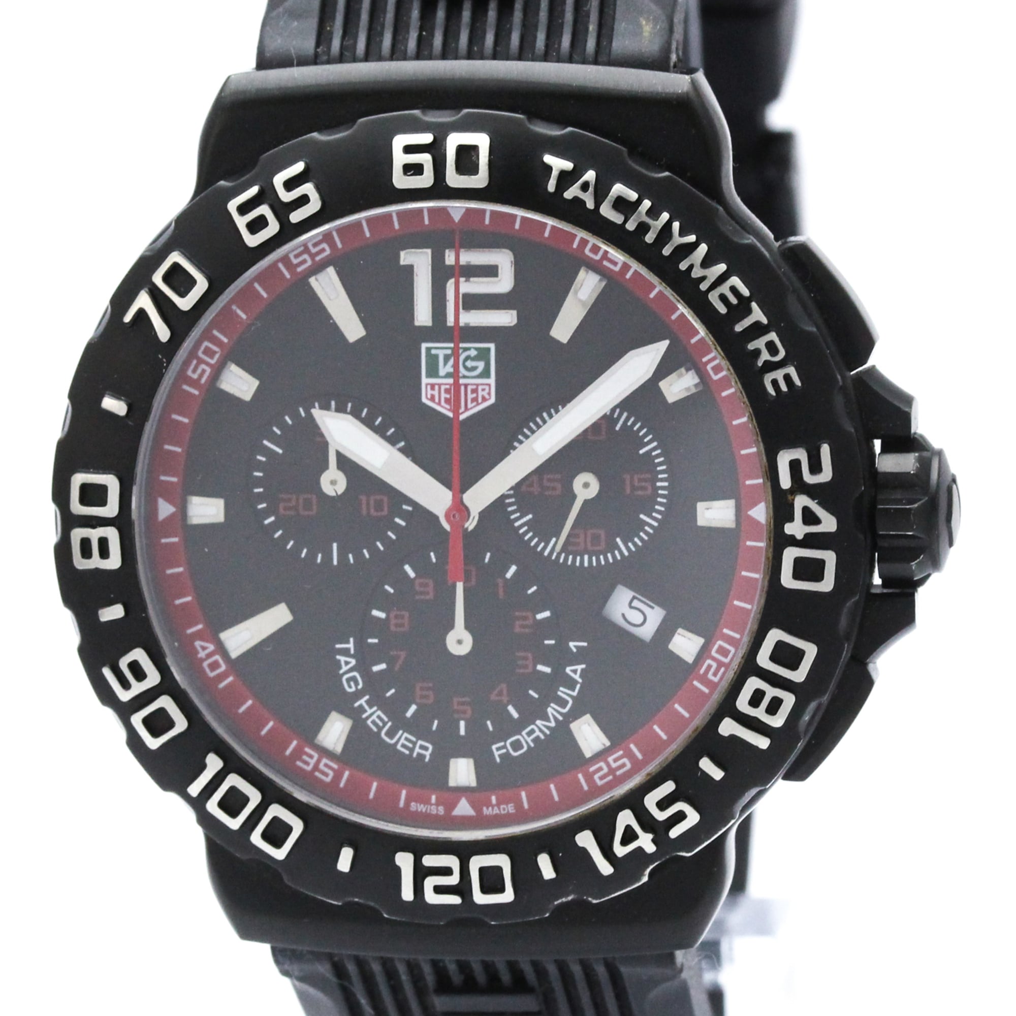 TAG HEUER Formula 1 Chronograph Steel Quartz Watch CAU1116 Polished
