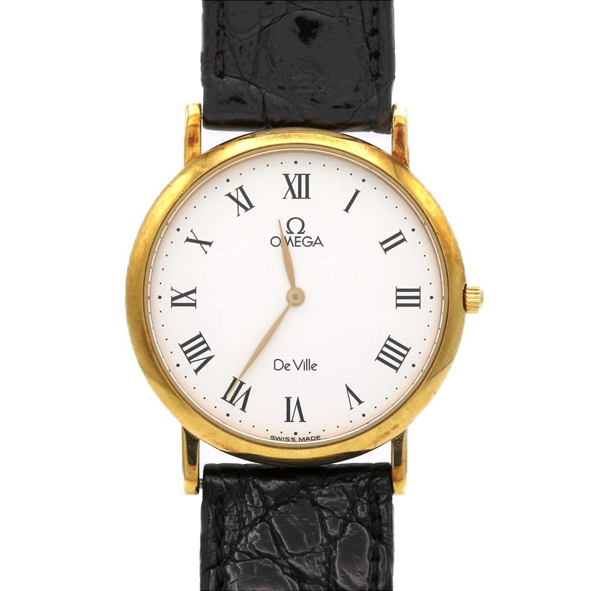 Omega De Ville YG 195.2378 Quartz Watch