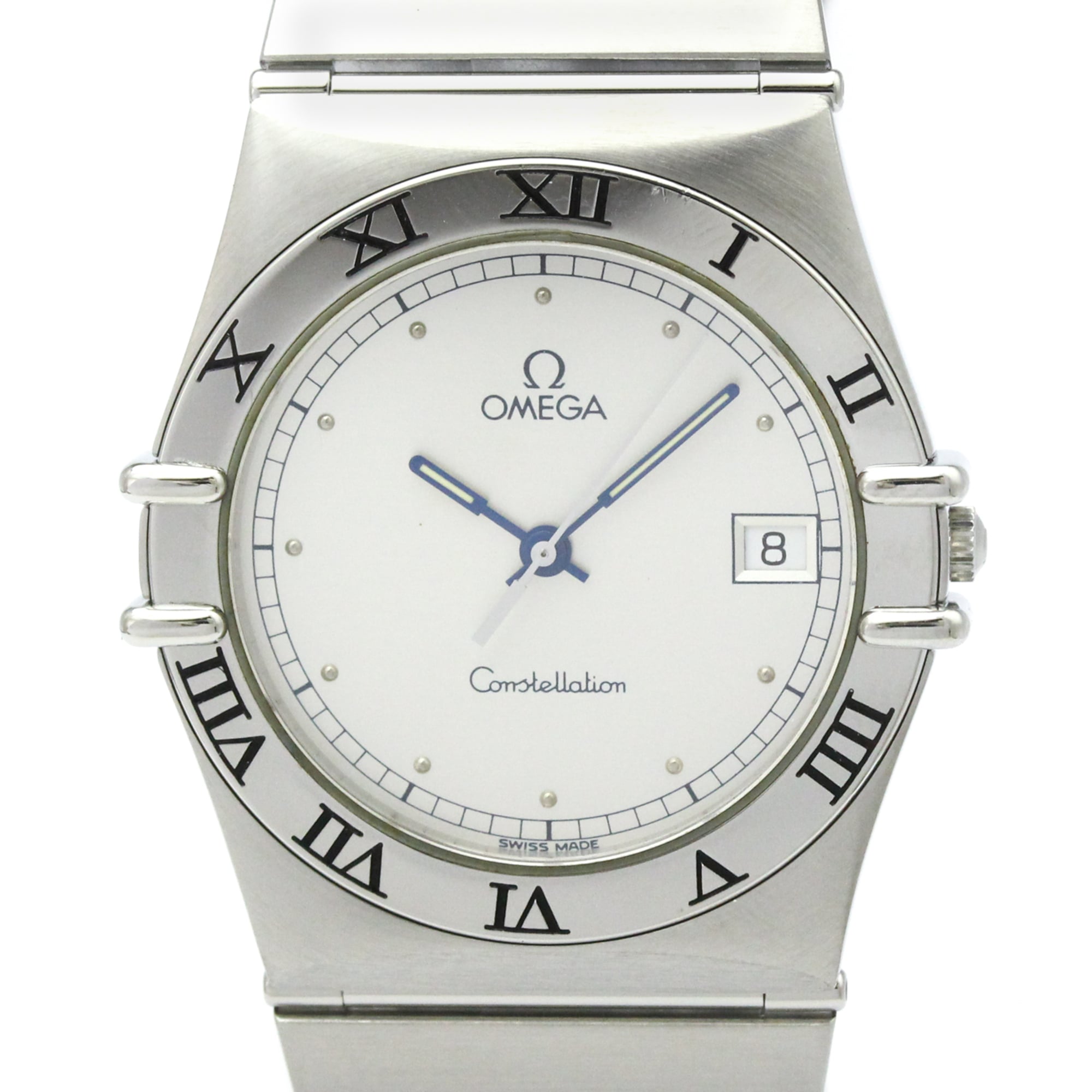 OMEGA Constellation Stainless Steel Quartz Mens Watch 396.1070 Polished