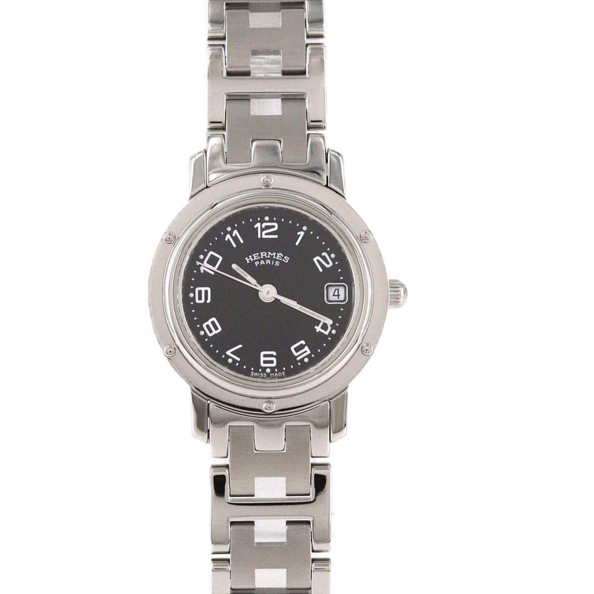 Hermes Clipper CL4.210 SS Quartz Watch