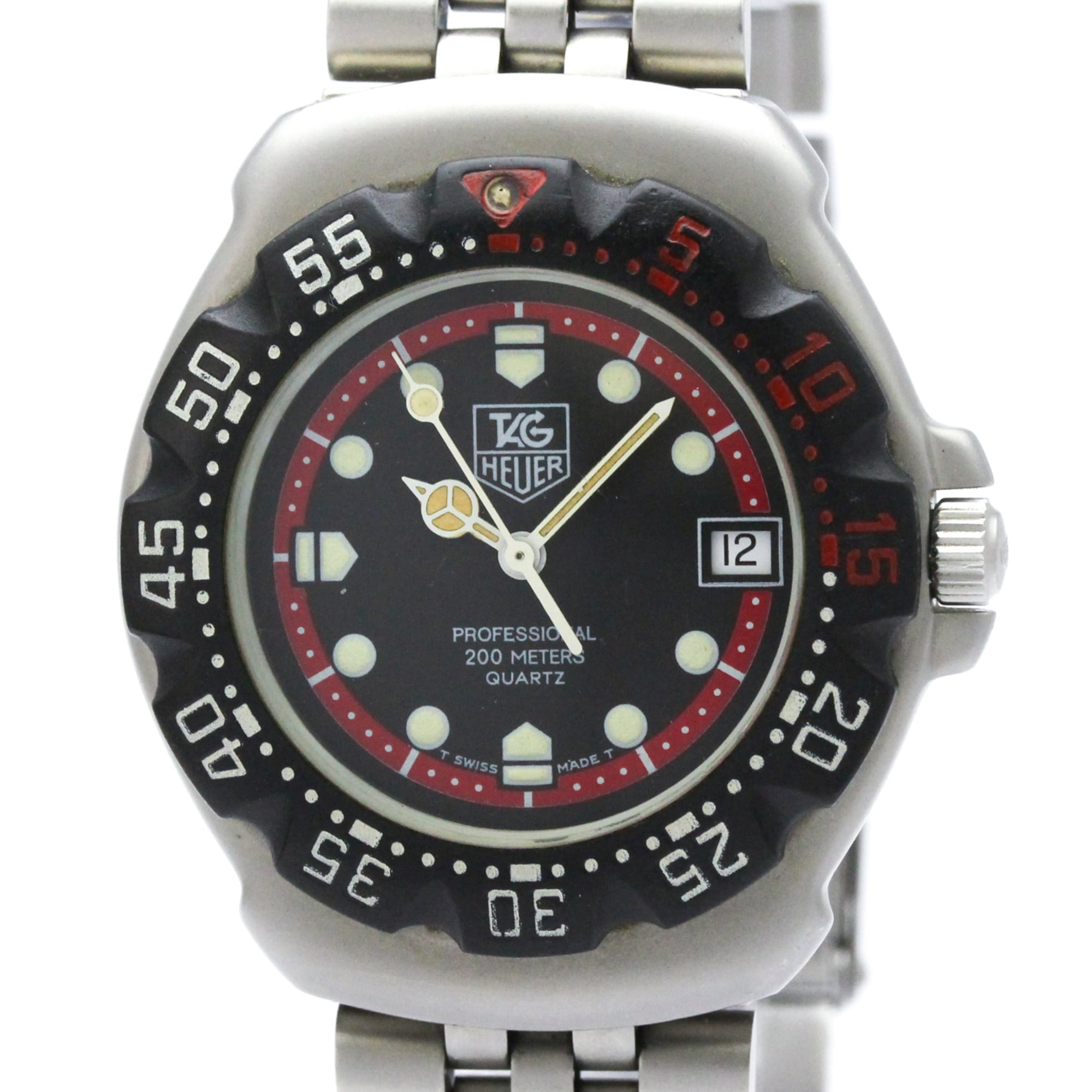 TAG HEUER Formula 1 Stainless Steel Quartz Mens Watch 374.513