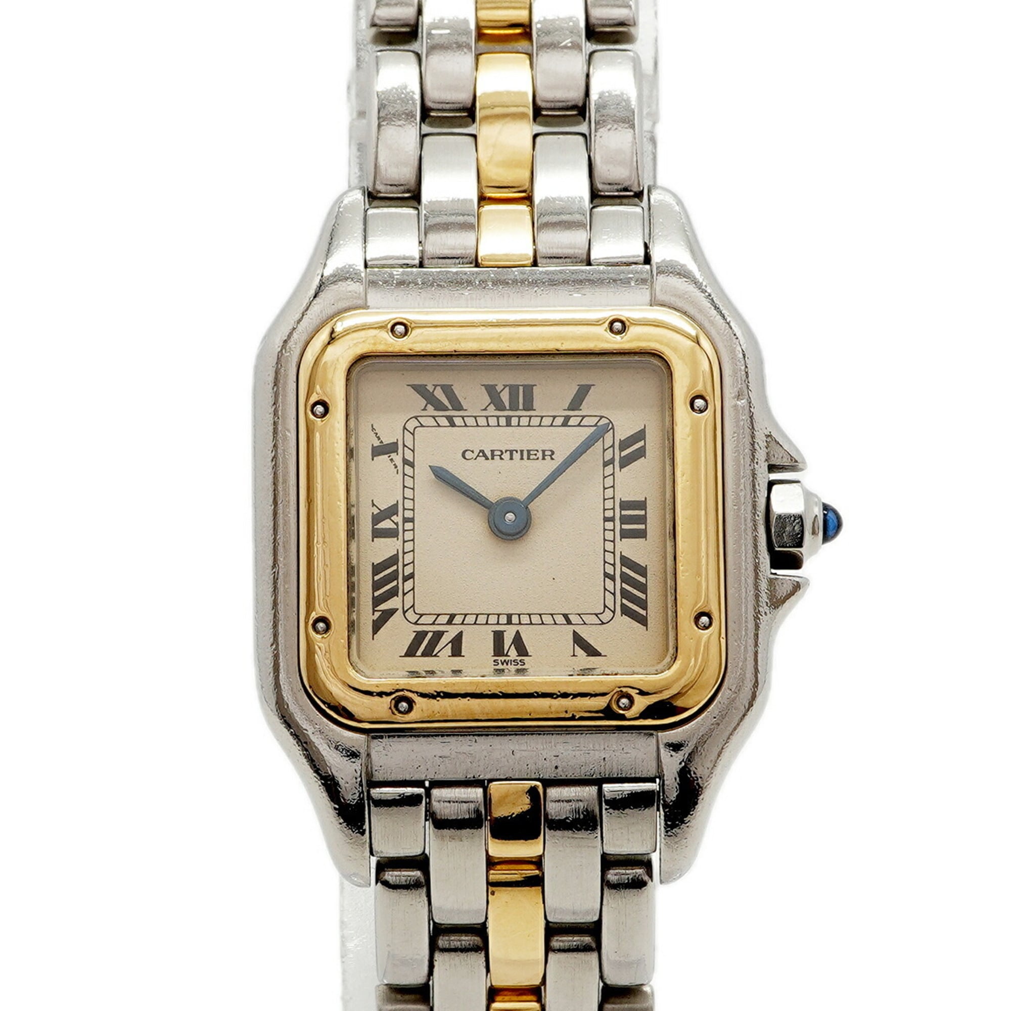 Cartier Panthre SM 1 Row 84083241 Beige Dial Women\'s Watch