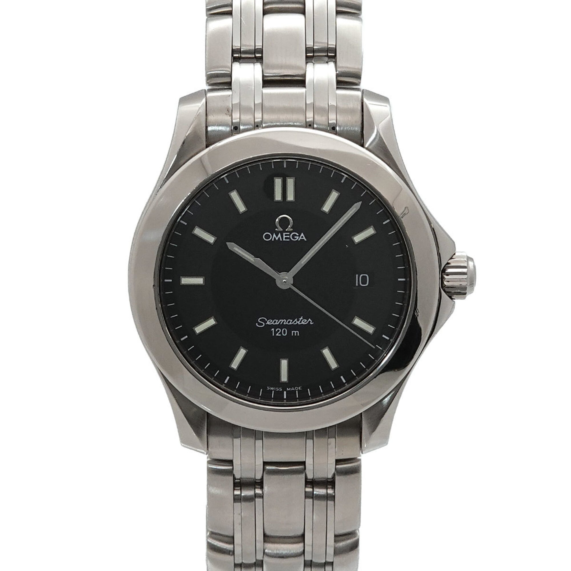 Omega Seamaster 120 2511 52 Men\'s Watch, Date Display, Black Dial, Quartz Watch