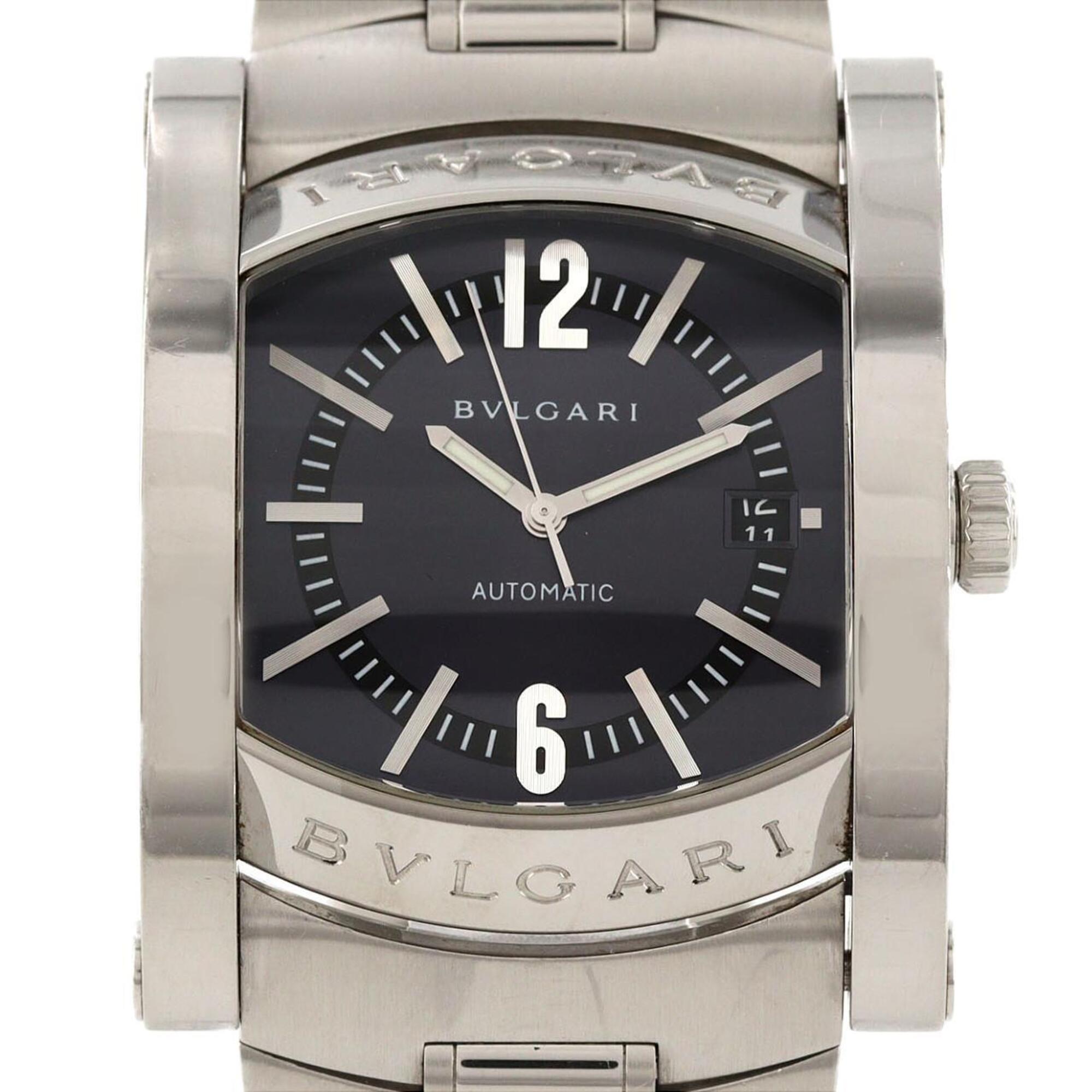 Bulgari Assioma AA48S AA48C14SSD Stainless Steel Automatic Watch