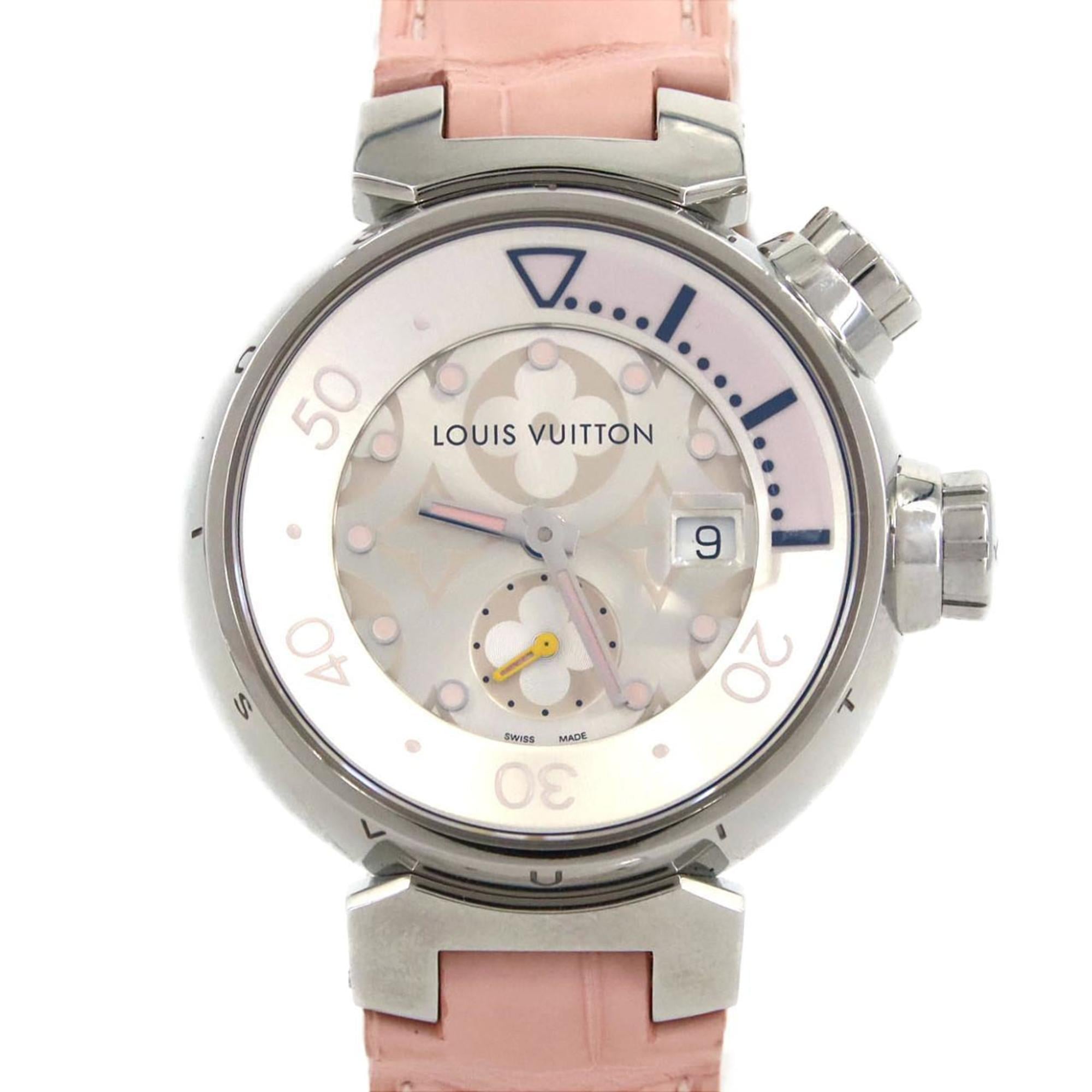 Louis Vuitton Tambour Diving Q131M Stainless Steel Quartz Watch