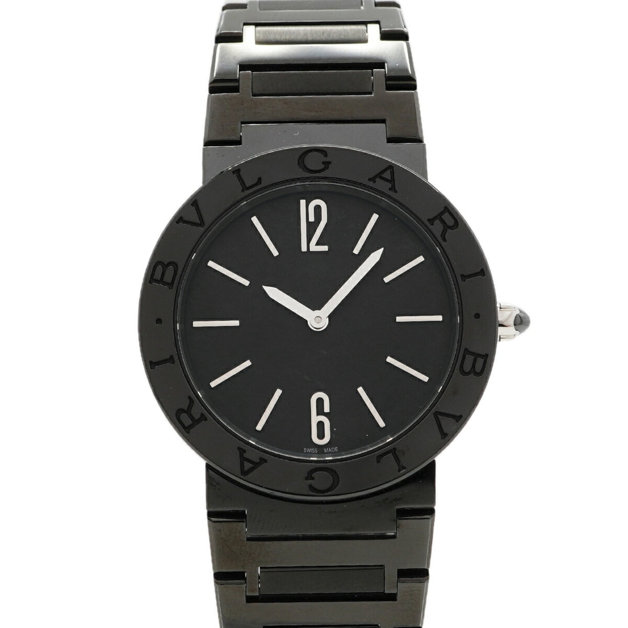 Bvlgari Black DLC BB33S 103557 Dial Watch for Men and Women