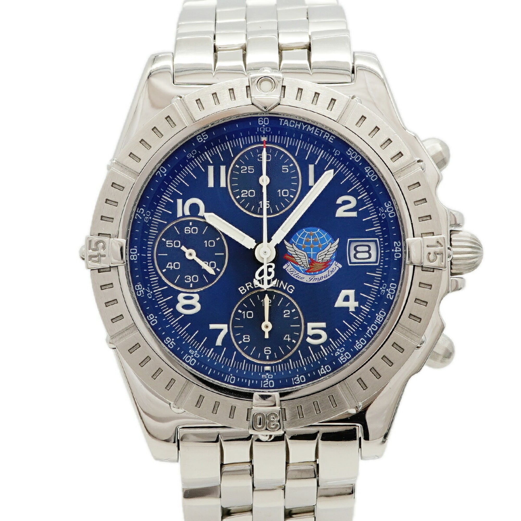 Breitling Chronomat Blue Impulse Limited Edition of 500 A13353 Dial Men\'s Watch